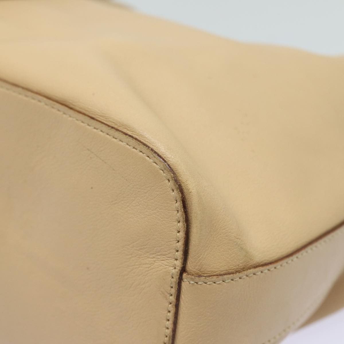 Gucci Jackie Beige Leather Shoulder Bag (Pre-Owned) Size ONE SIZE - 14 Thumbnail