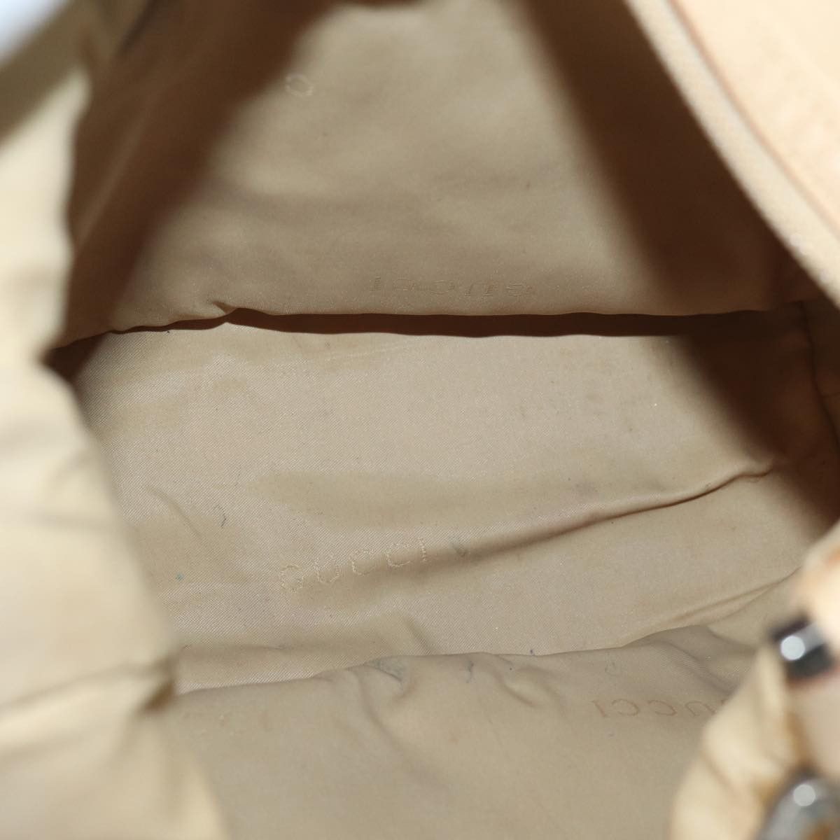 Gucci Jackie Beige Leather Shoulder Bag (Pre-Owned) Size ONE SIZE - 5 Thumbnail