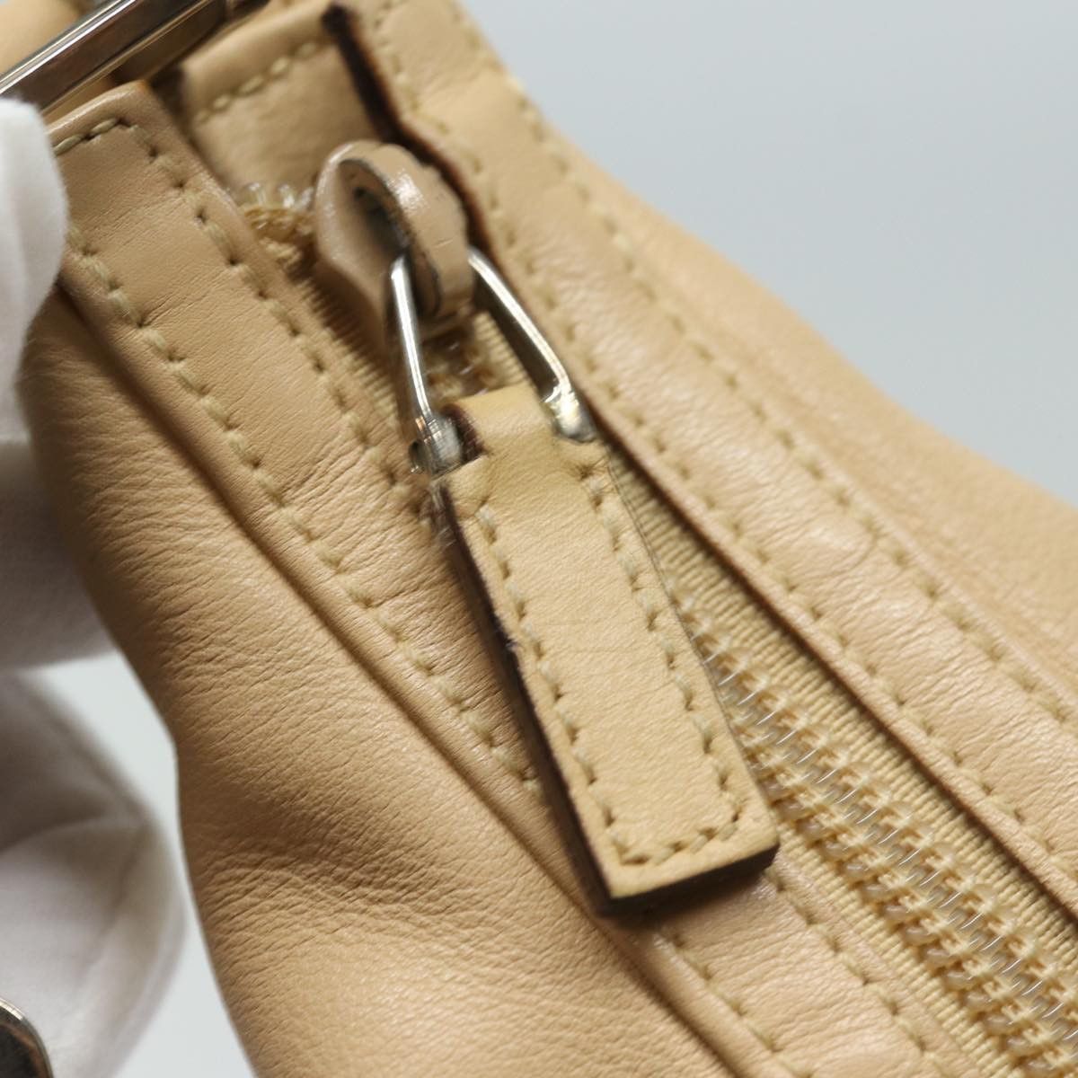Gucci Jackie Beige Leather Shoulder Bag (Pre-Owned) Size ONE SIZE - 18 Thumbnail