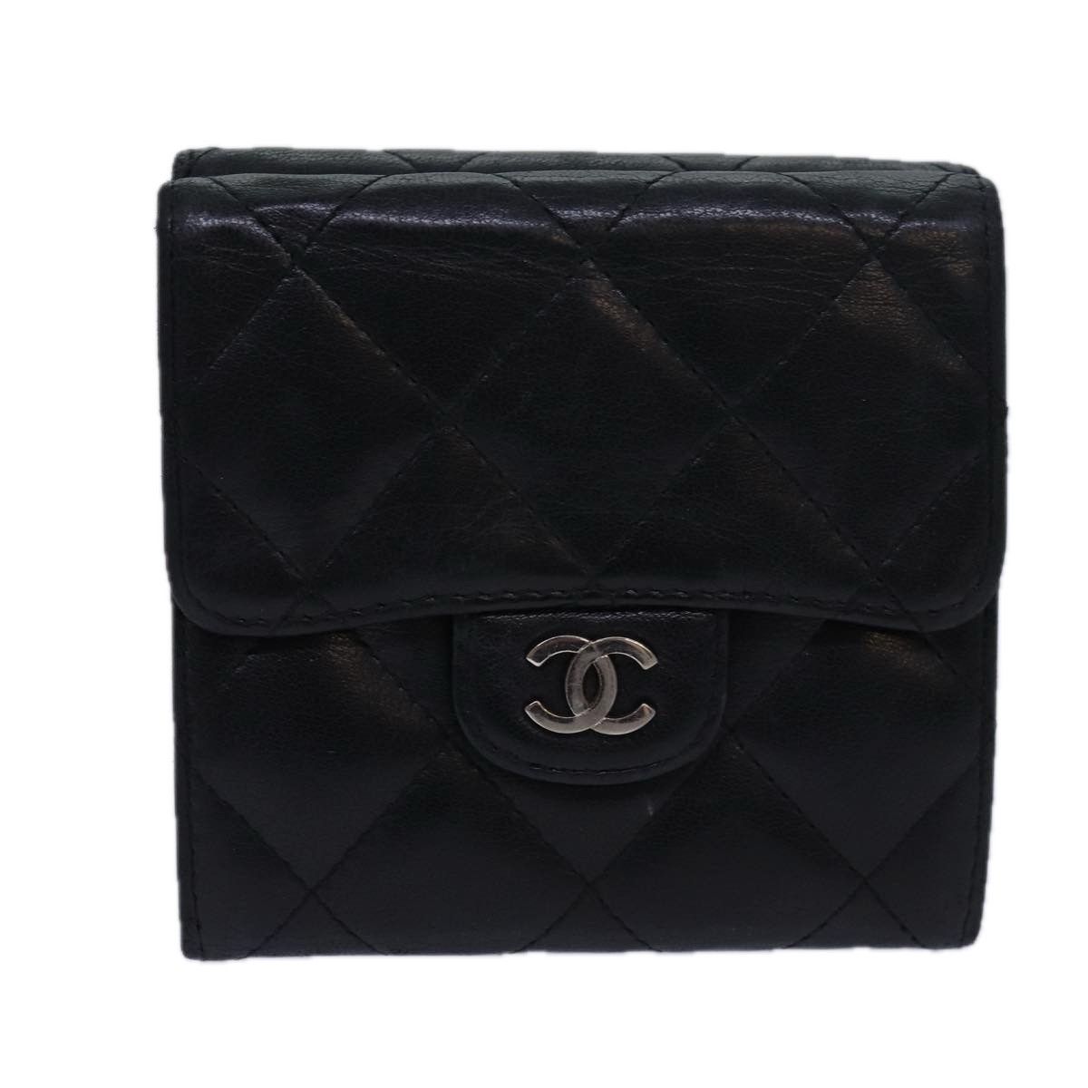 Chanel Timeless Black Leather Wallet (Pre-Owned) Size ONE SIZE - 2 Thumbnail