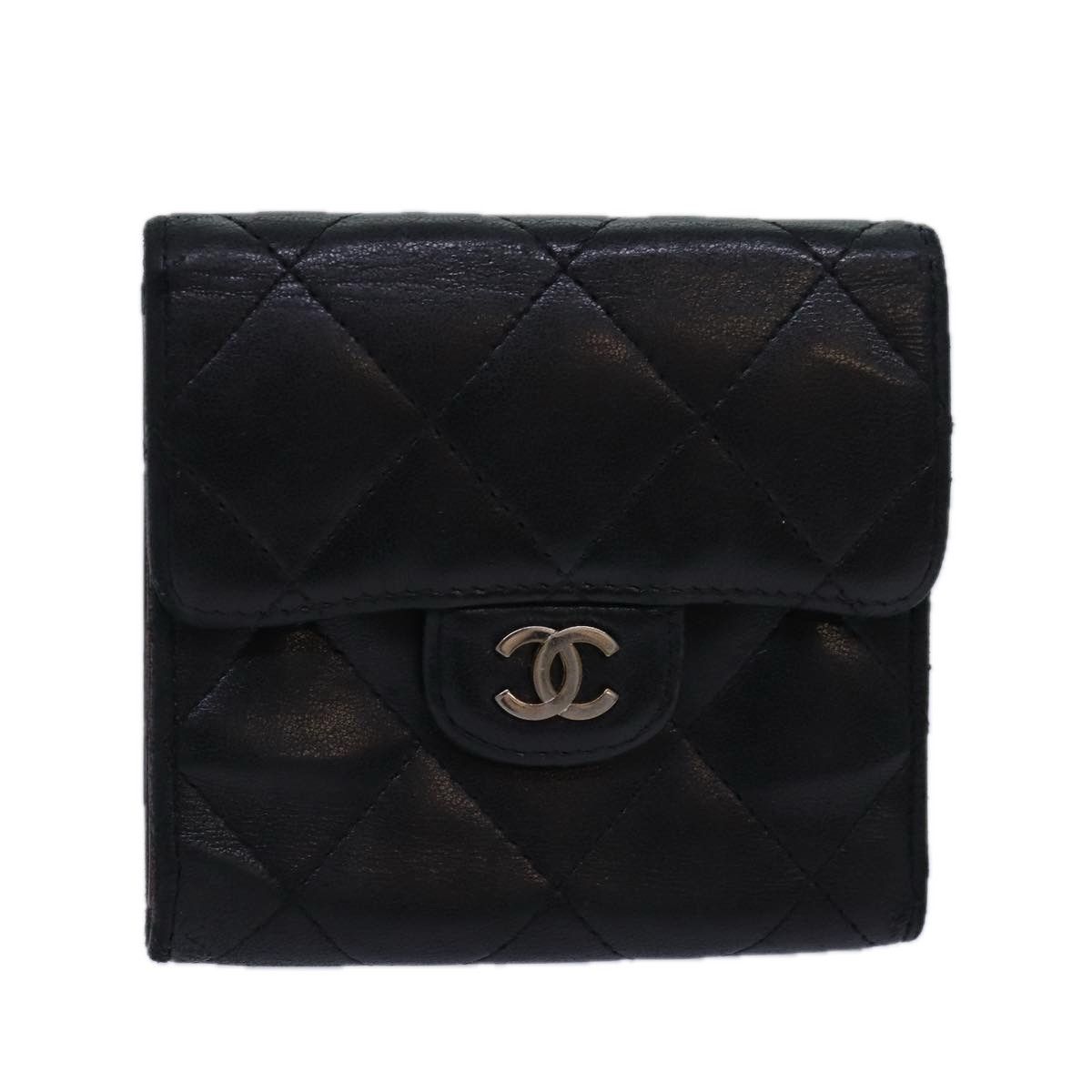 Chanel Timeless Black Leather Wallet (Pre-Owned) Size ONE SIZE - 12 Thumbnail