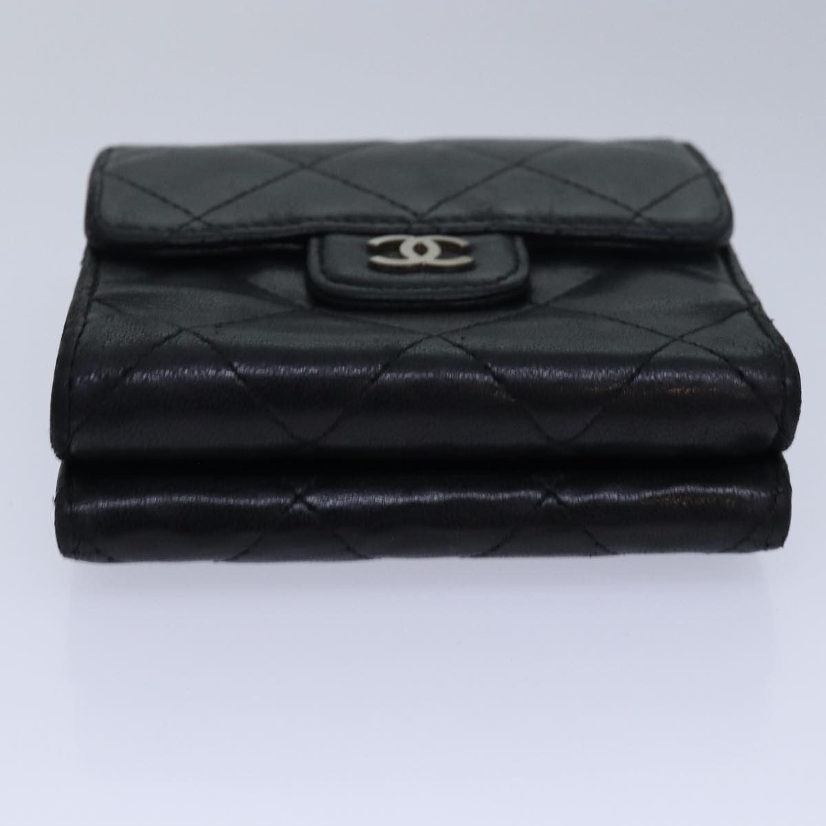 Chanel Timeless Black Leather Wallet (Pre-Owned) Size ONE SIZE - 14 Thumbnail