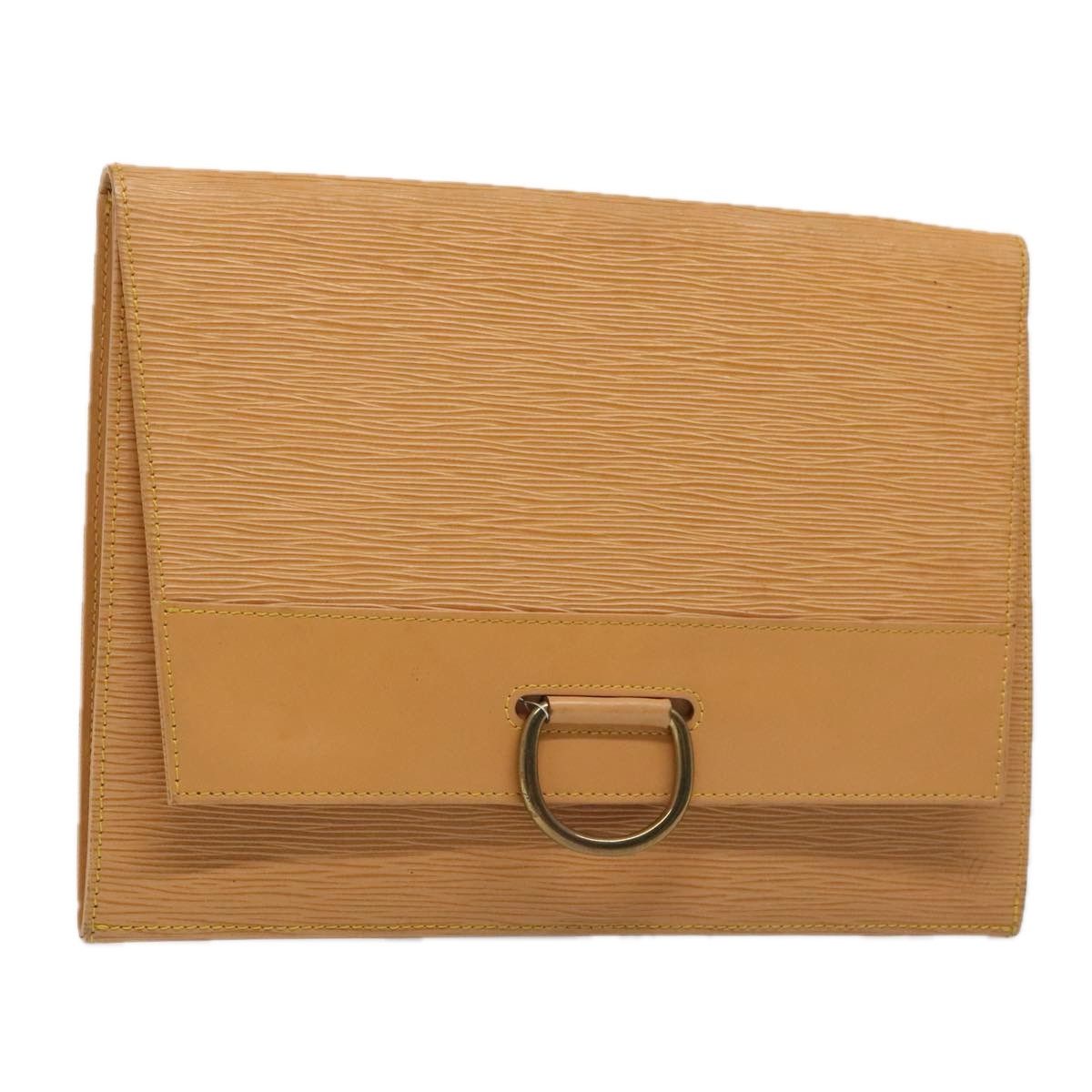 Louis Vuitton Jena Beige Leather Clutch Bag (Pre-Owned) Size ONE SIZE - 17 Thumbnail