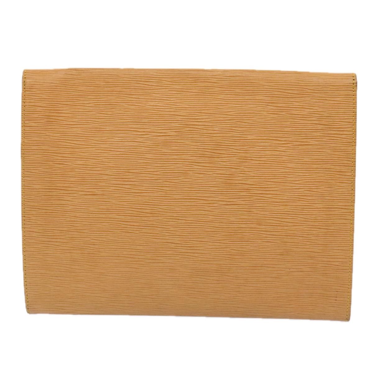Louis Vuitton Jena Beige Leather Clutch Bag (Pre-Owned) Size ONE SIZE - 2 Thumbnail