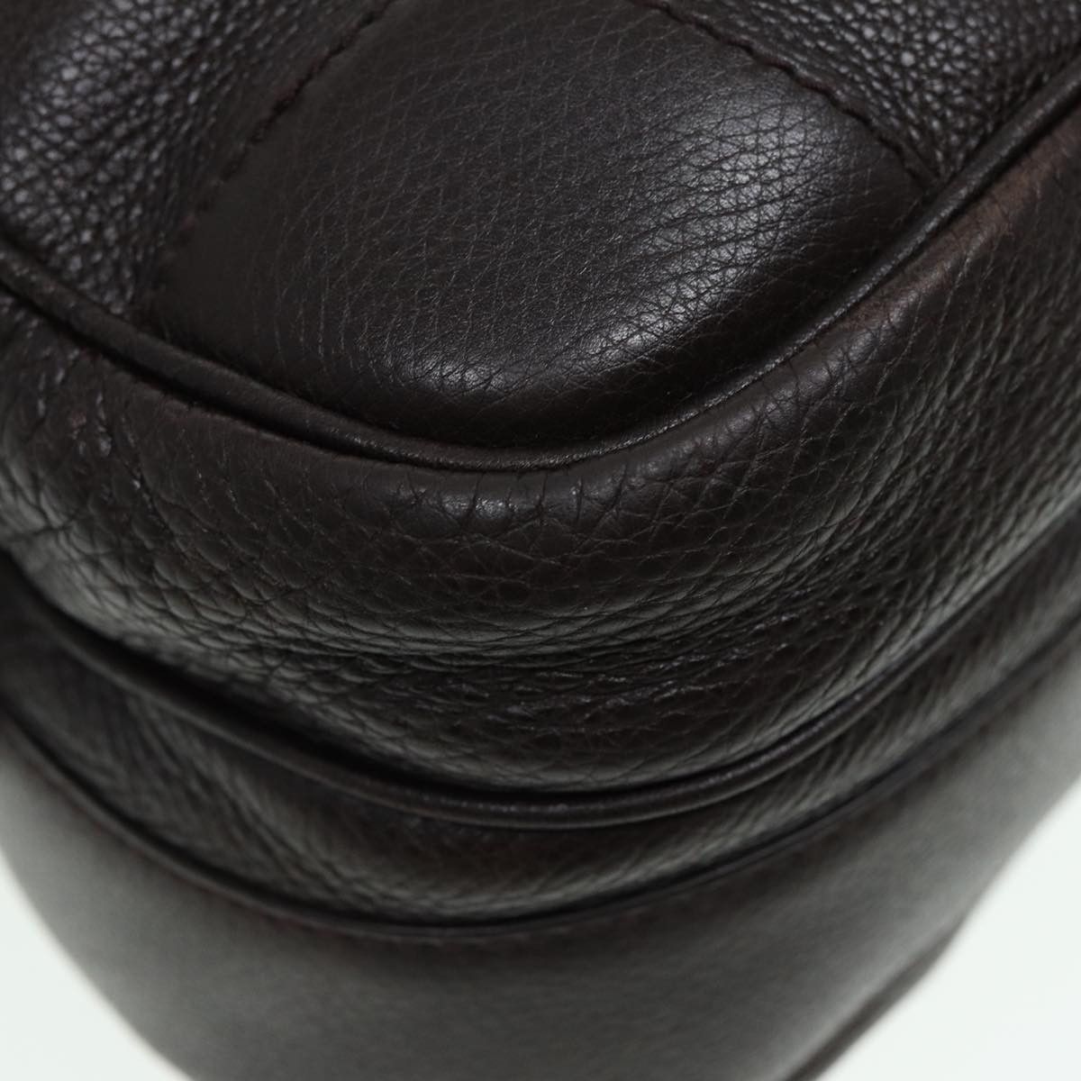 Gucci Brown Leather Shoulder Bag (Pre-Owned) Size ONE SIZE - 13 Thumbnail