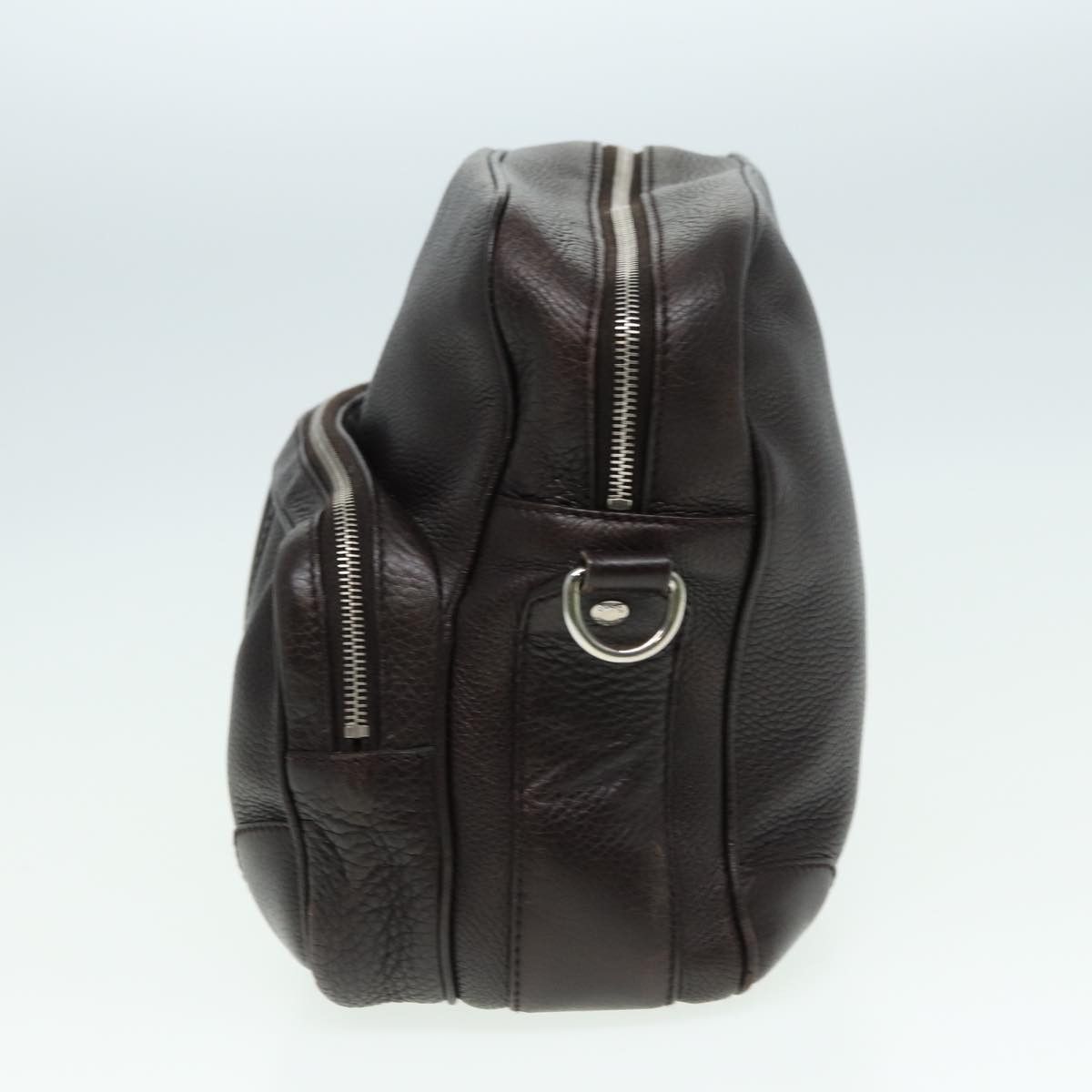 Gucci Brown Leather Shoulder Bag (Pre-Owned) Size ONE SIZE - 10 Thumbnail