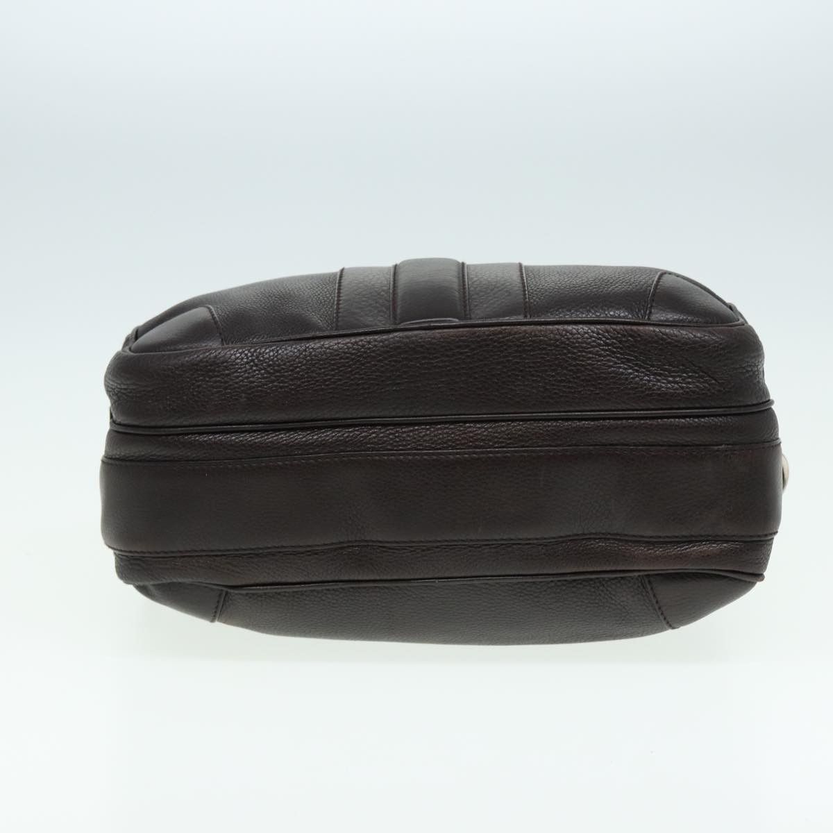 Gucci Brown Leather Shoulder Bag (Pre-Owned) Size ONE SIZE - 3 Thumbnail