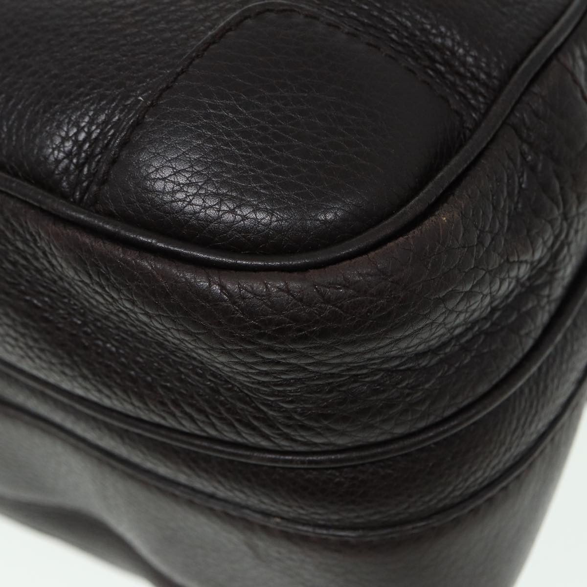 Gucci Brown Leather Shoulder Bag (Pre-Owned) Size ONE SIZE - 12 Thumbnail