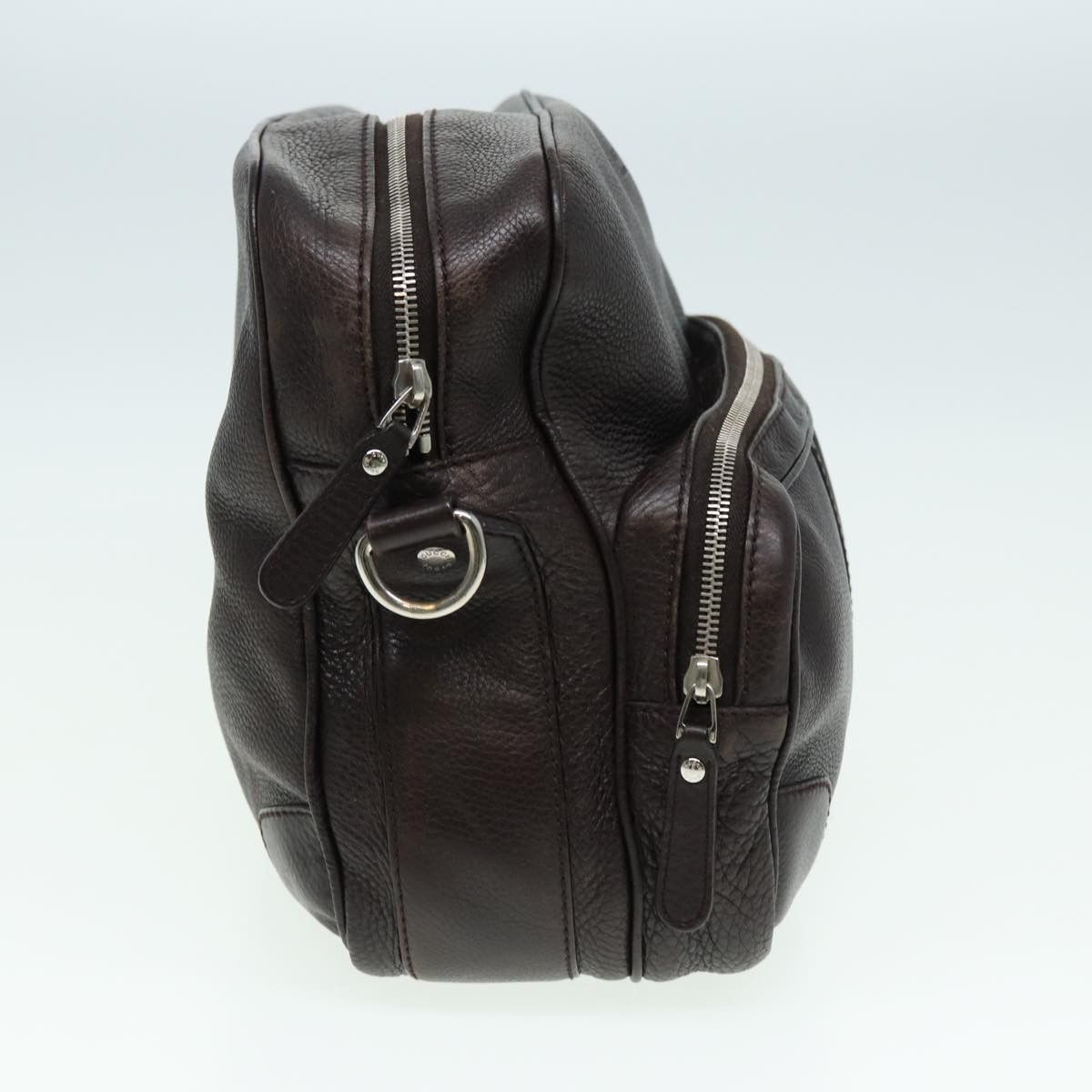 Gucci Brown Leather Shoulder Bag (Pre-Owned) Size ONE SIZE - 11 Thumbnail