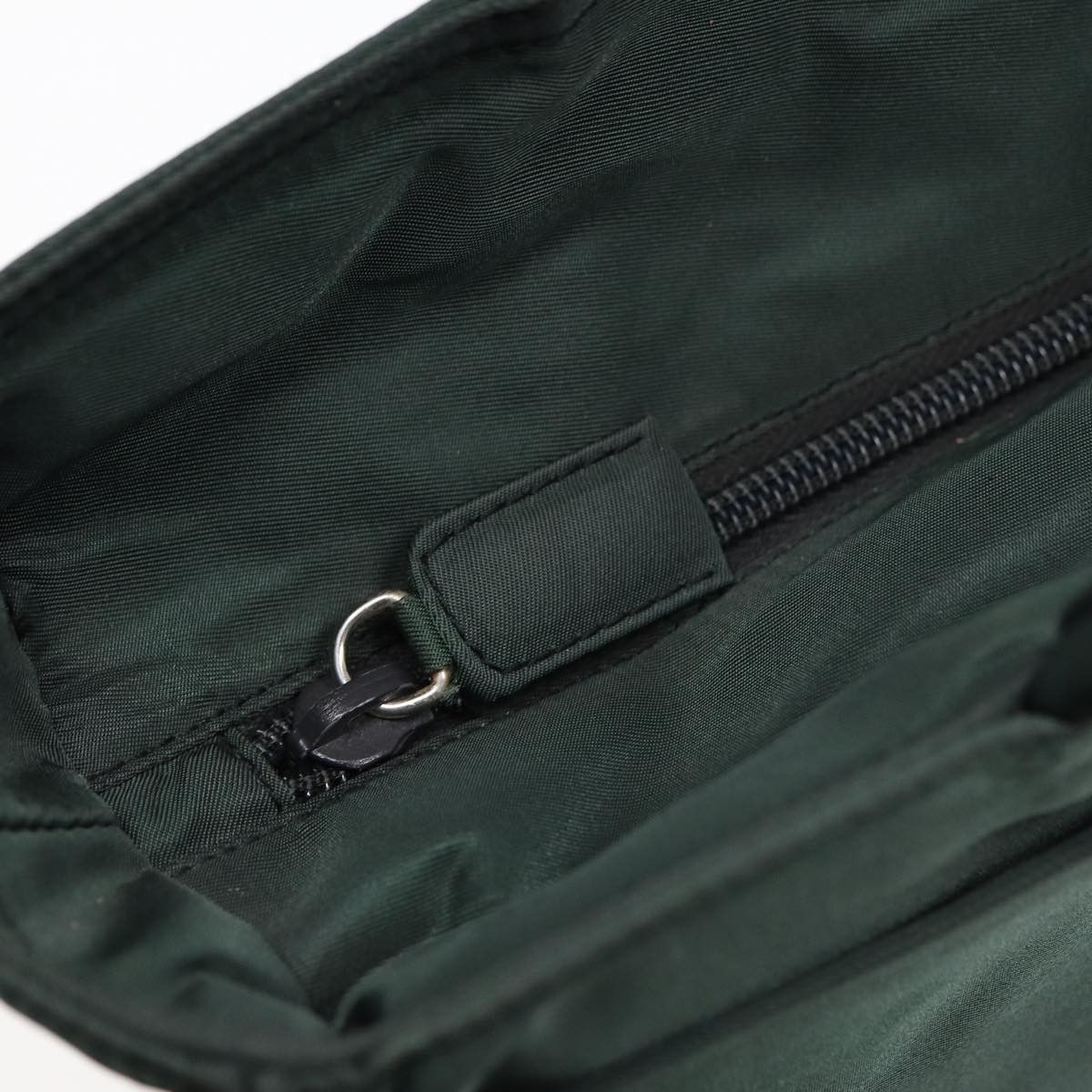 Prada Tessuto Green Synthetic Tote Bag (Pre-Owned) Size ONE SIZE - 11 Thumbnail