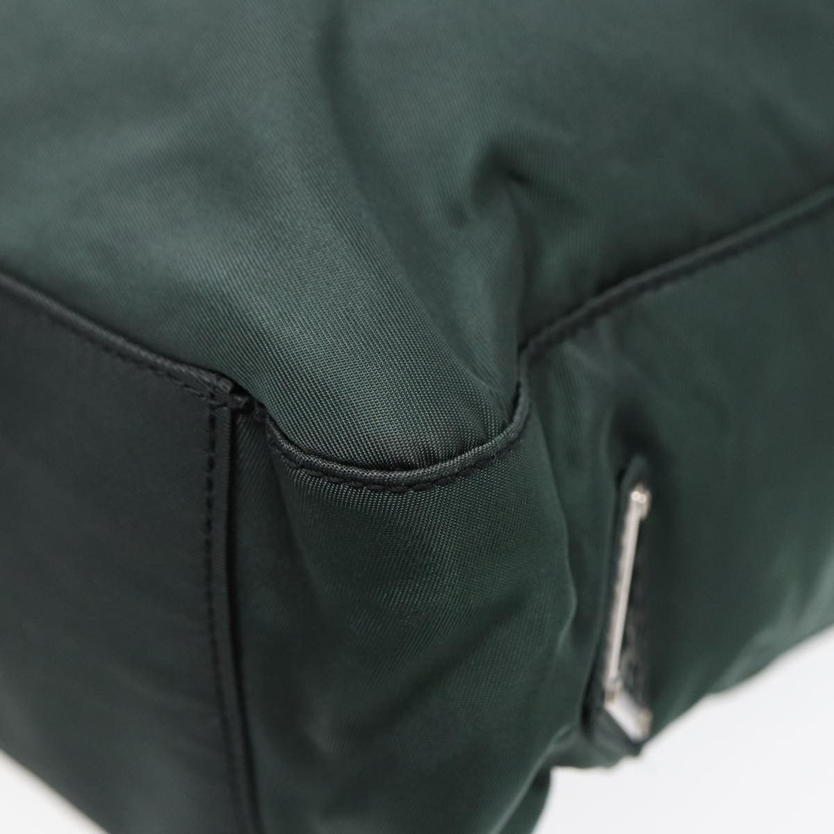 Prada Tessuto Green Synthetic Tote Bag (Pre-Owned) Size ONE SIZE - 7 Thumbnail