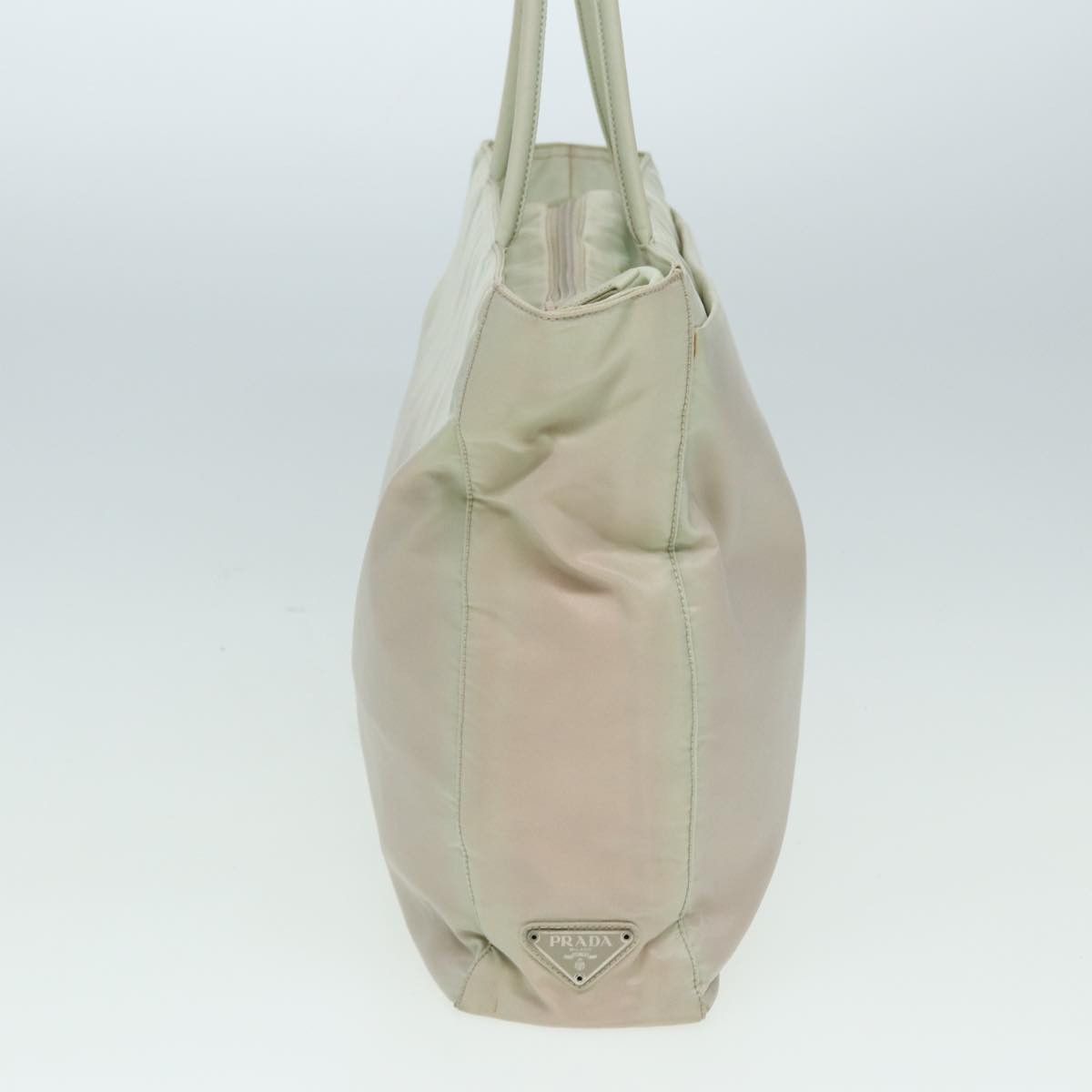 Prada Tessuto White Synthetic Tote Bag (Pre-Owned) Size ONE SIZE - 10 Thumbnail
