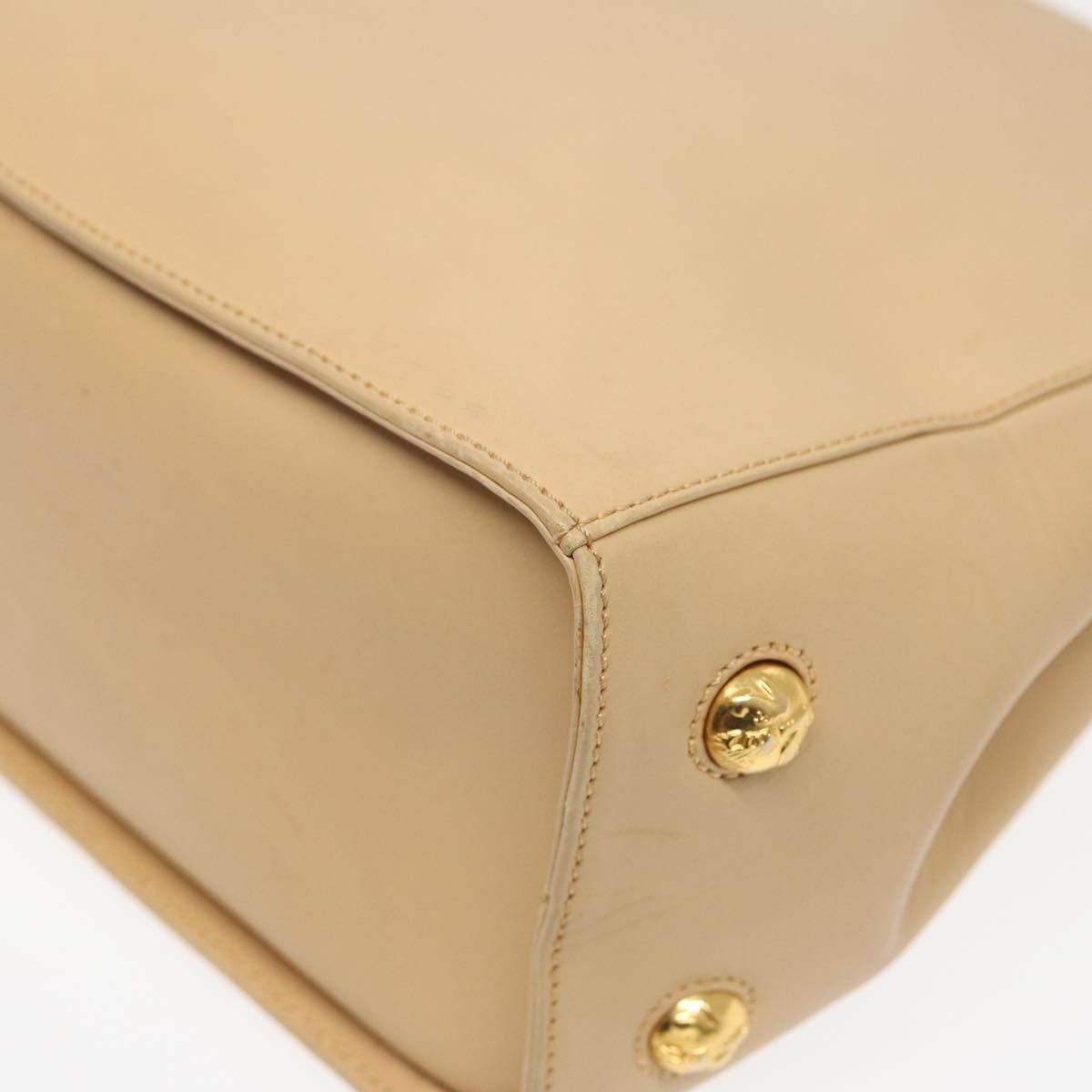 Salvatore Ferragamo Beige Leather Shoulder Bag (Pre-Owned) Size ONE SIZE - 15 Thumbnail