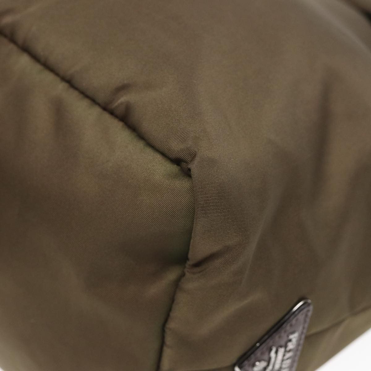 Prada Tessuto Khaki Synthetic Tote Bag (Pre-Owned) Size ONE SIZE - 18 Thumbnail