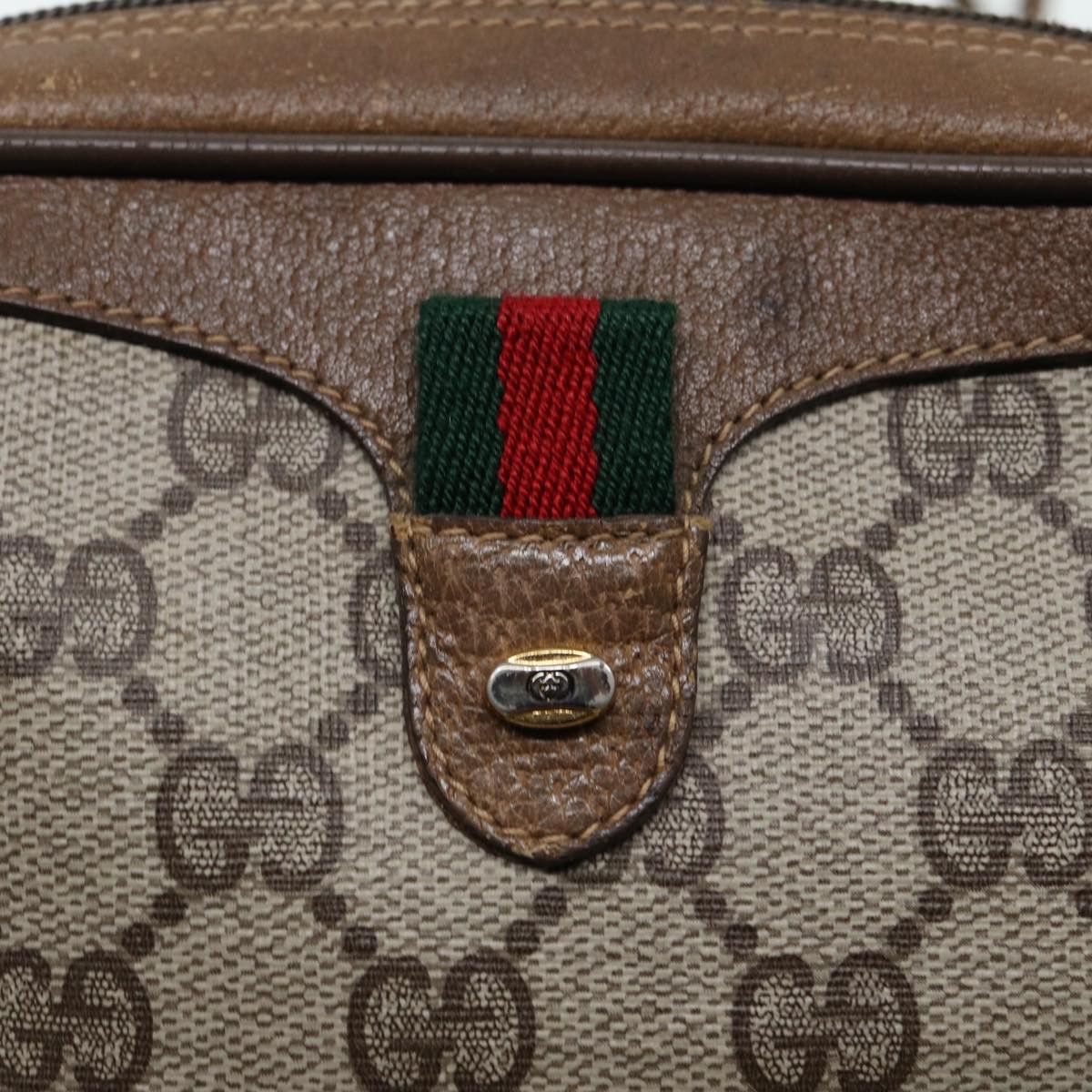 Gucci Gg Supreme Beige Canvas Shoulder Bag (Pre-Owned) Size ONE SIZE - 15 Thumbnail