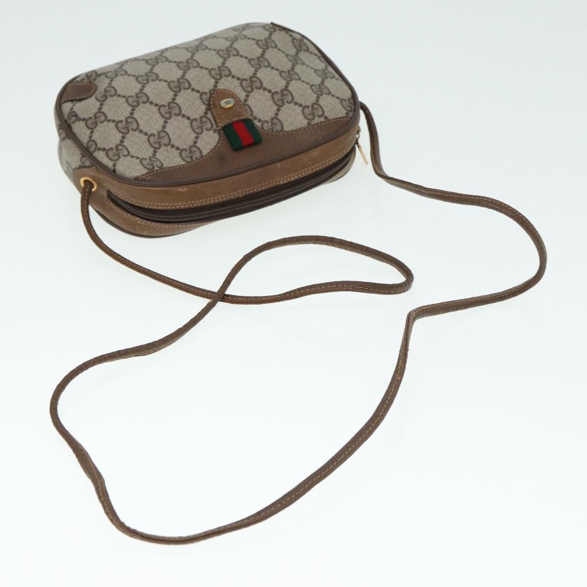 Gucci Gg Supreme Beige Canvas Shoulder Bag (Pre-Owned) Size ONE SIZE - 10 Thumbnail