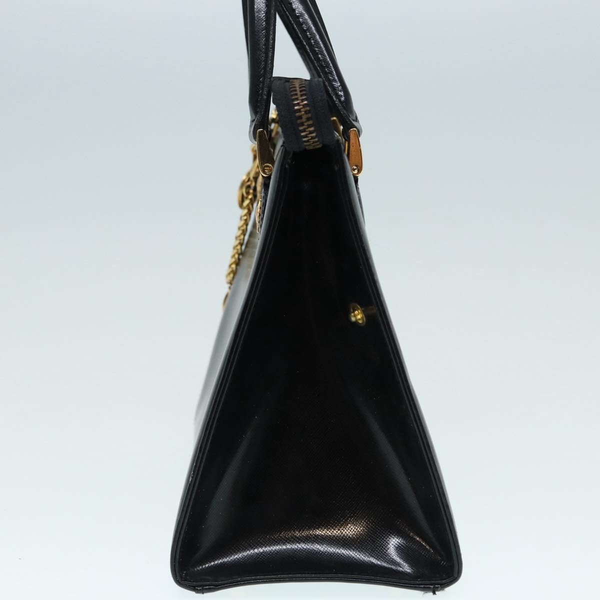 Versace Black Patent Leather Handbag (Pre-Owned) Size ONE SIZE - 8 Thumbnail