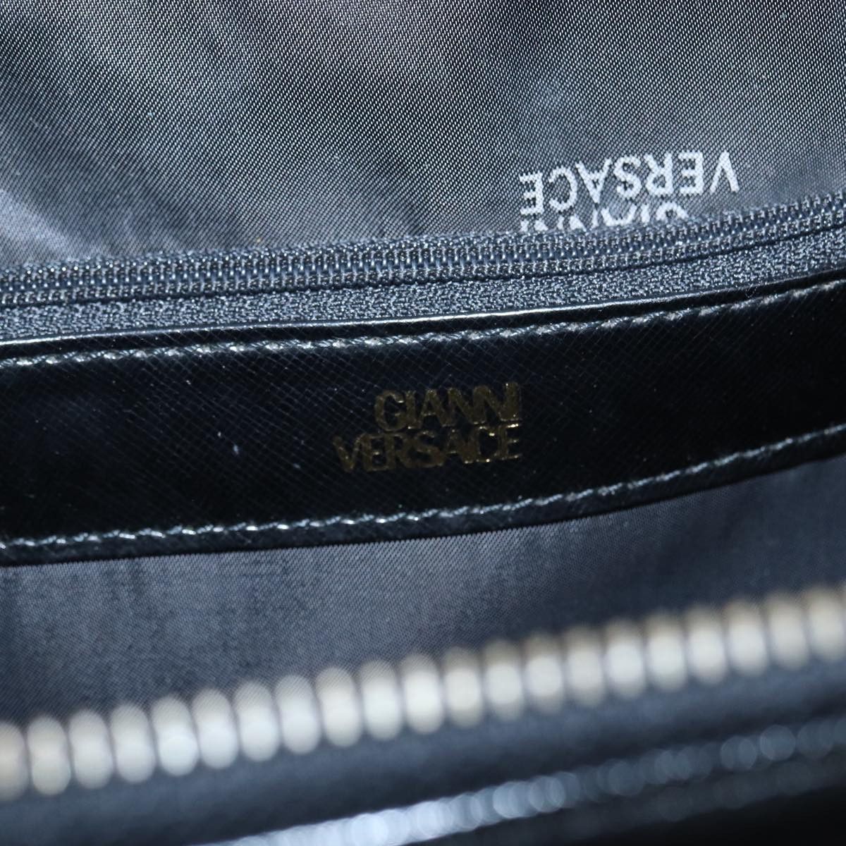 Versace Black Patent Leather Handbag (Pre-Owned) Size ONE SIZE - 7 Thumbnail