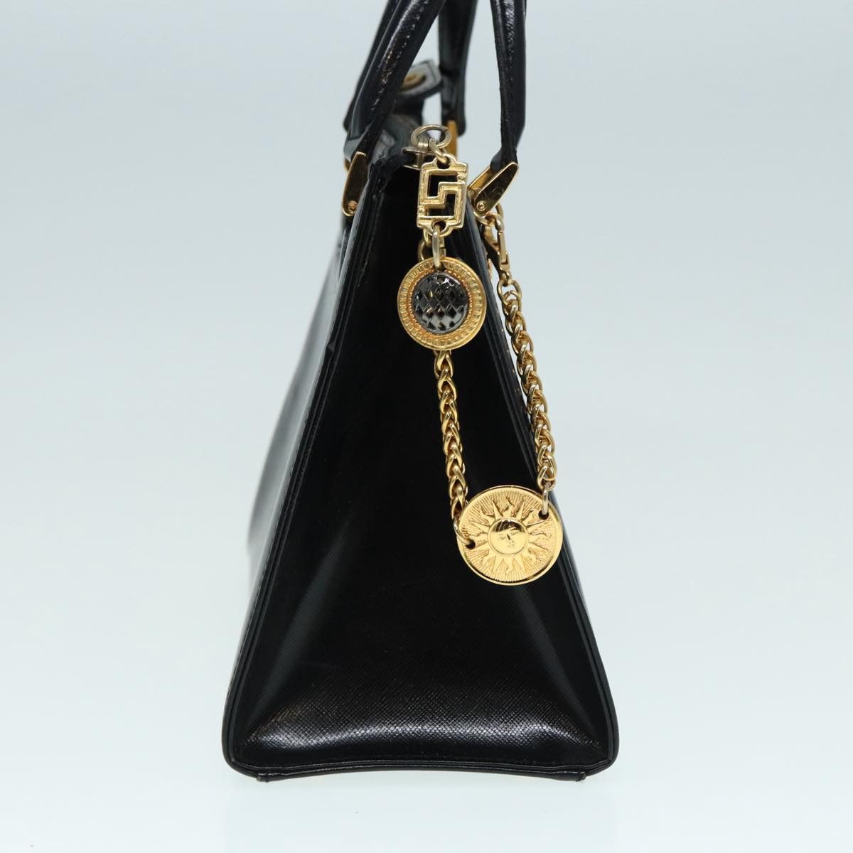 Versace Black Patent Leather Handbag (Pre-Owned) Size ONE SIZE - 9 Thumbnail