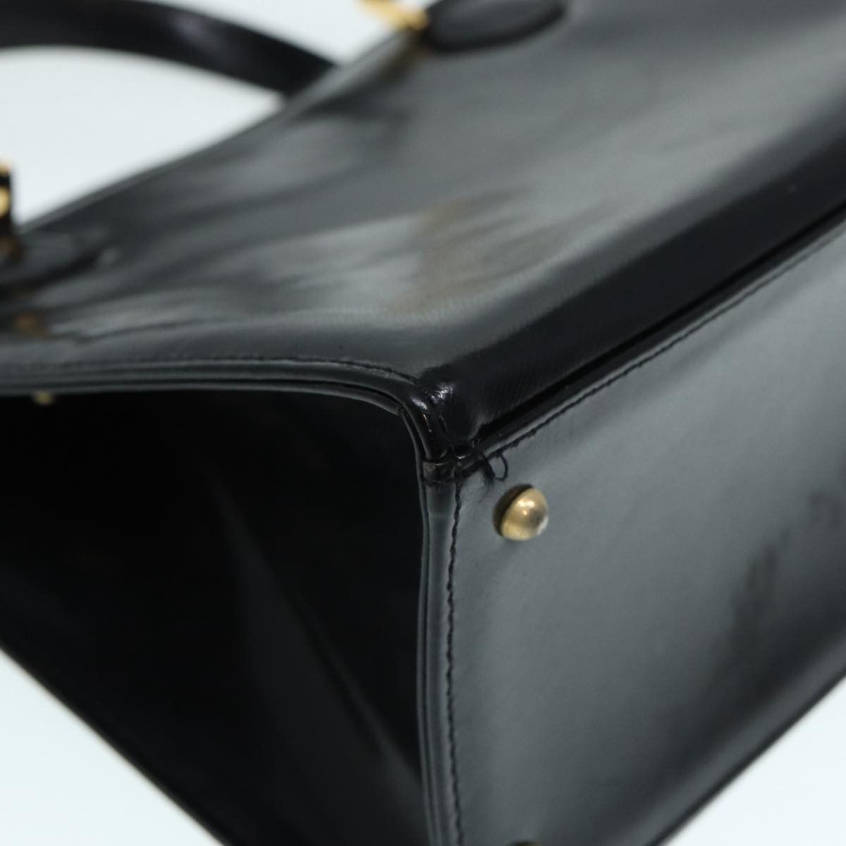 Versace Black Patent Leather Handbag (Pre-Owned) Size ONE SIZE - 12 Thumbnail