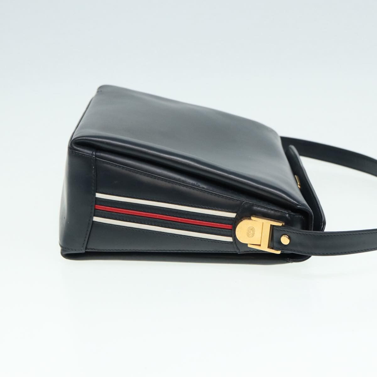 Gucci Ophidia Navy Leather Shoulder Bag (Pre-Owned) Size ONE SIZE - 3 Thumbnail