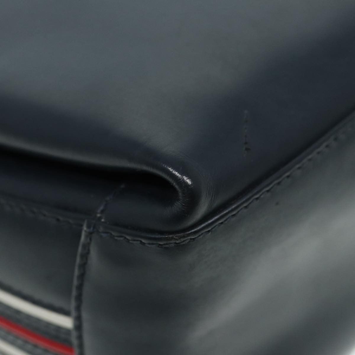 Gucci Ophidia Navy Leather Shoulder Bag (Pre-Owned) Size ONE SIZE - 19 Thumbnail