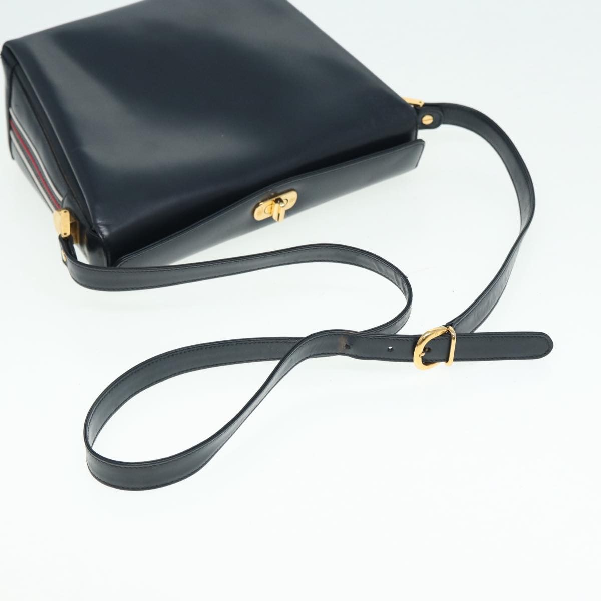 Gucci Ophidia Navy Leather Shoulder Bag (Pre-Owned) Size ONE SIZE - 4 Thumbnail
