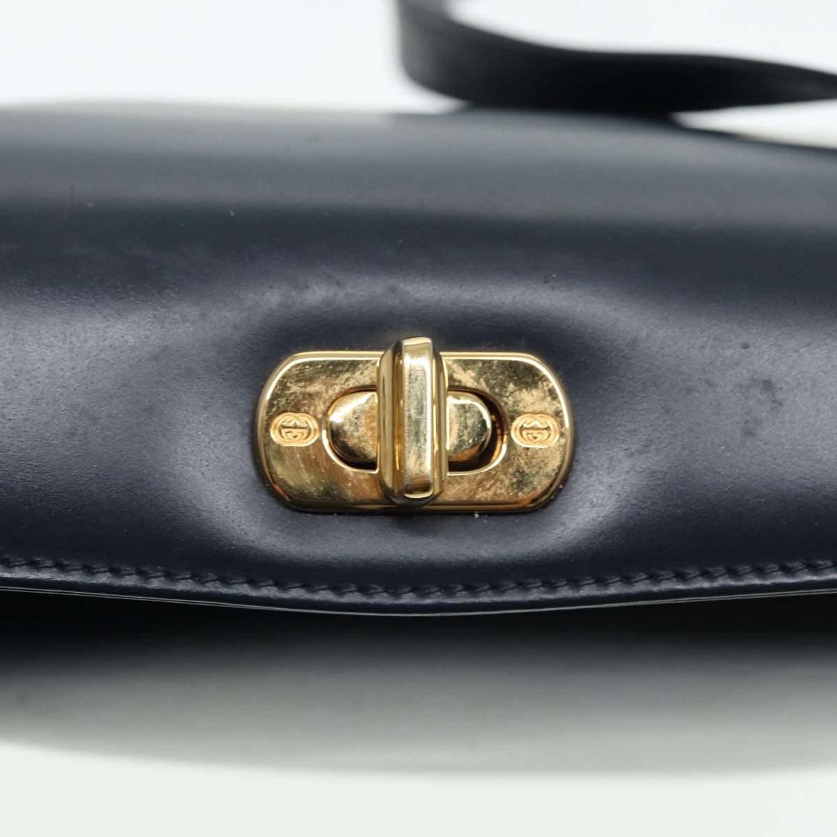 Gucci Ophidia Navy Leather Shoulder Bag (Pre-Owned) Size ONE SIZE - 6 Thumbnail