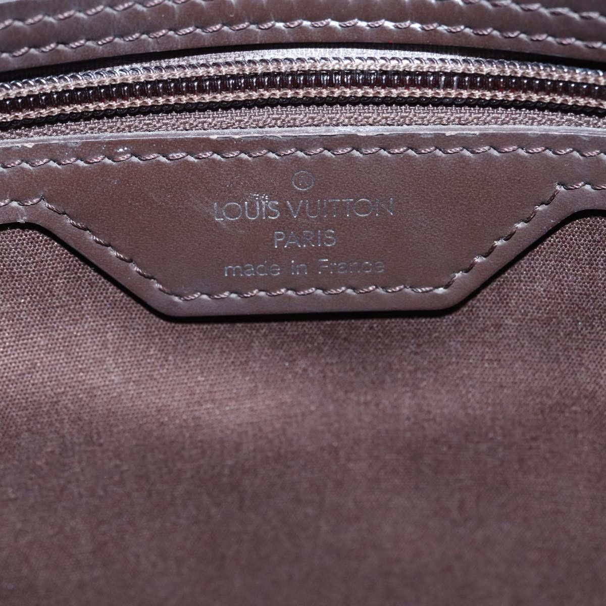 Louis Vuitton Sac Plat Brown Leather Handbag (Pre-Owned) Size ONE SIZE - 8 Thumbnail