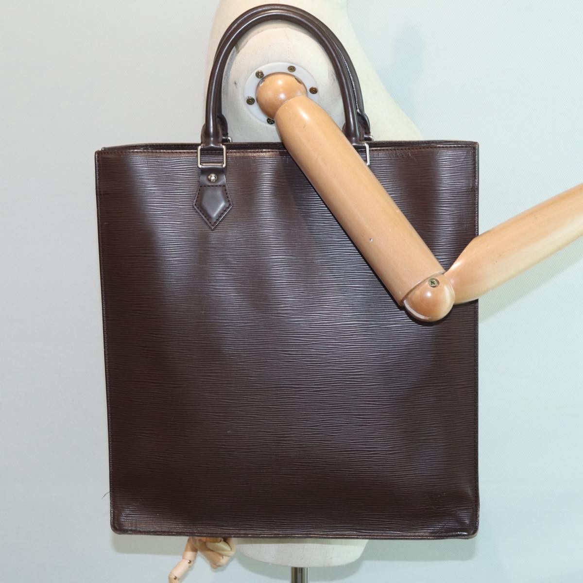 Louis Vuitton Sac Plat Brown Leather Handbag (Pre-Owned) Size ONE SIZE - 7 Thumbnail