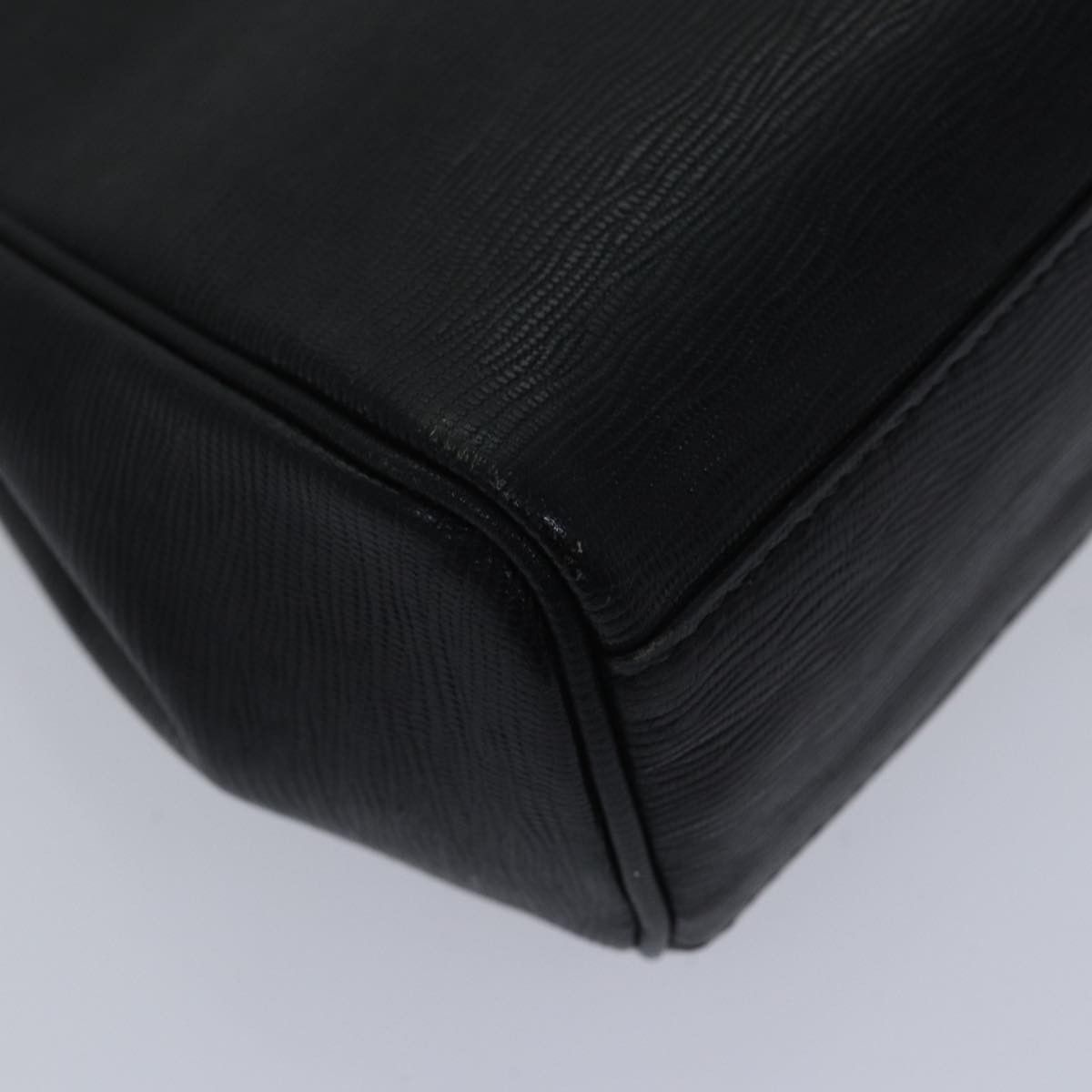 Versace Gianni Black Leather Handbag (Pre-Owned) Size ONE SIZE - 9 Thumbnail