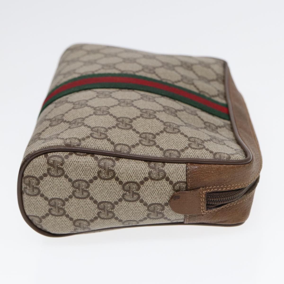 Gucci Gg Canvas Beige Canvas Clutch Bag (Pre-Owned) Size ONE SIZE - 4 Thumbnail
