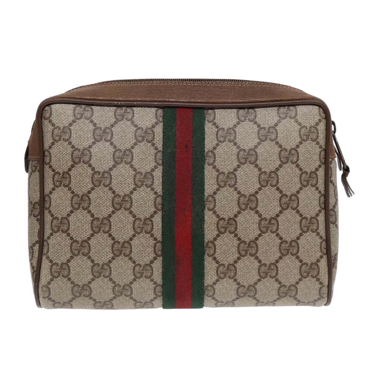 Gucci Gg Canvas Beige Canvas Clutch Bag (Pre-Owned) Size ONE SIZE - 2 Thumbnail