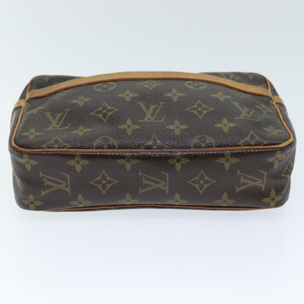Louis Vuitton Trousse De Toilette Brown Canvas Clutch Bag (Pre-Owned) Size ONE SIZE - 3 Thumbnail