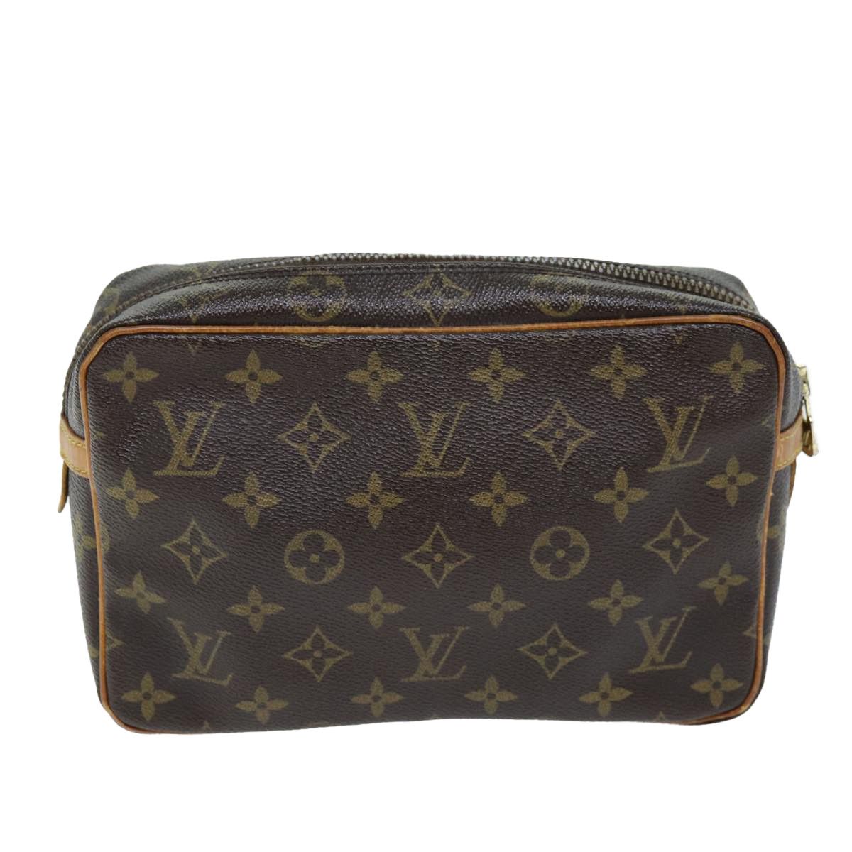 Louis Vuitton Trousse De Toilette Brown Canvas Clutch Bag (Pre-Owned) Size ONE SIZE - 2 Thumbnail