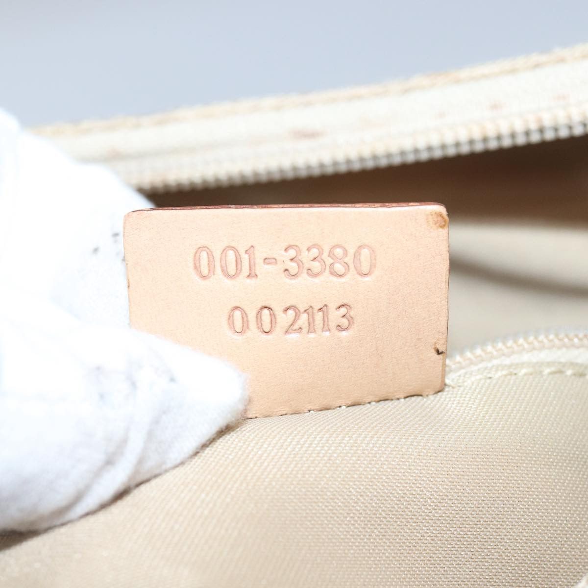 Gucci Gg Canvas Beige Canvas Tote Bag (Pre-Owned) Size ONE SIZE - 6 Thumbnail
