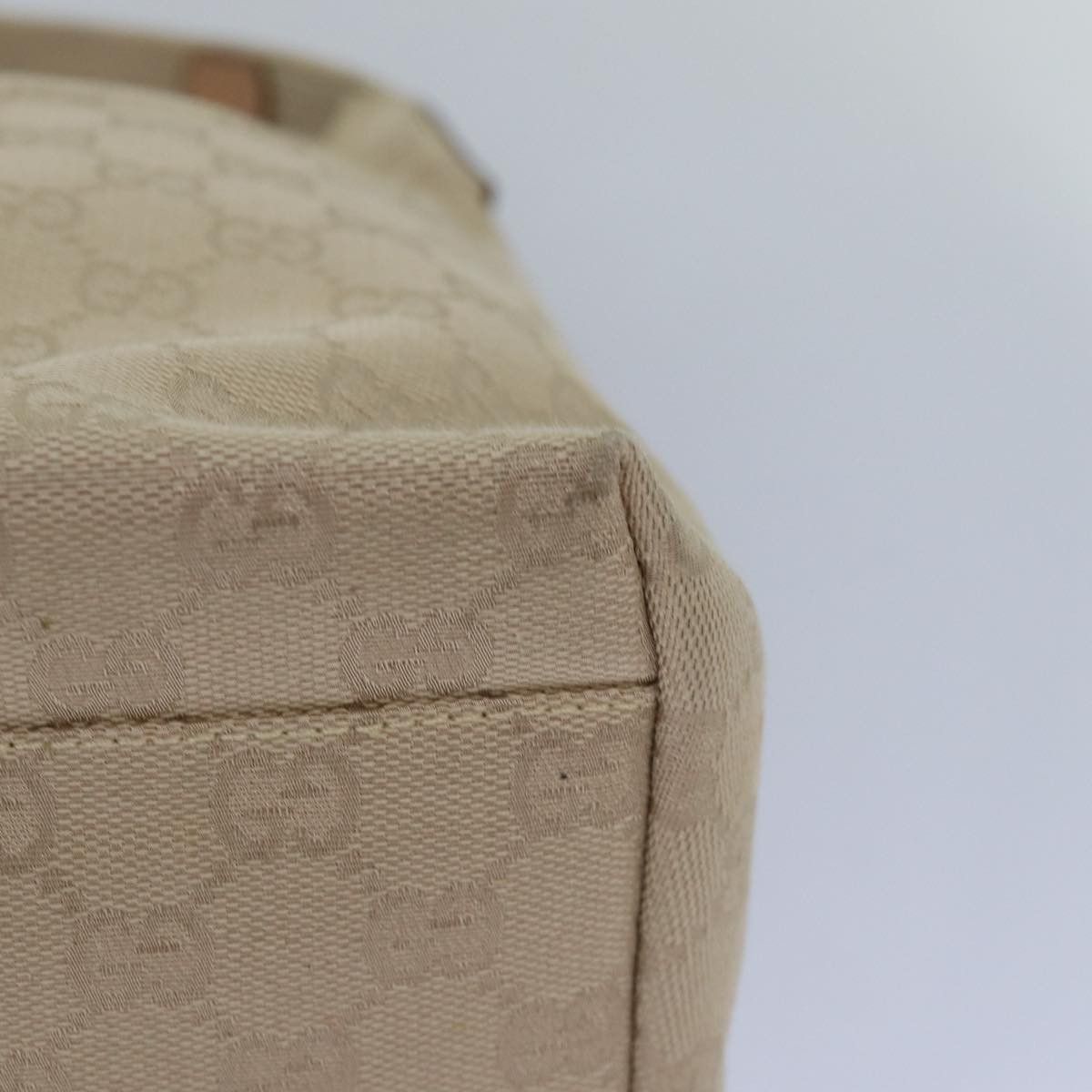 Gucci Gg Canvas Beige Canvas Tote Bag (Pre-Owned) Size ONE SIZE - 15 Thumbnail