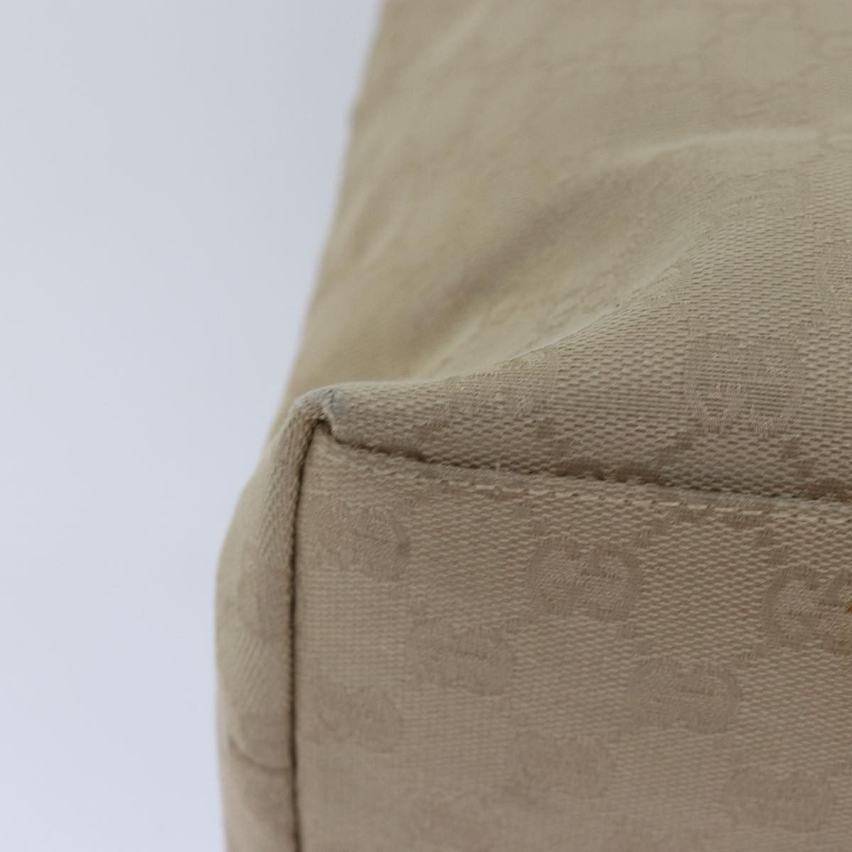 Gucci Gg Canvas Beige Canvas Tote Bag (Pre-Owned) Size ONE SIZE - 16 Thumbnail