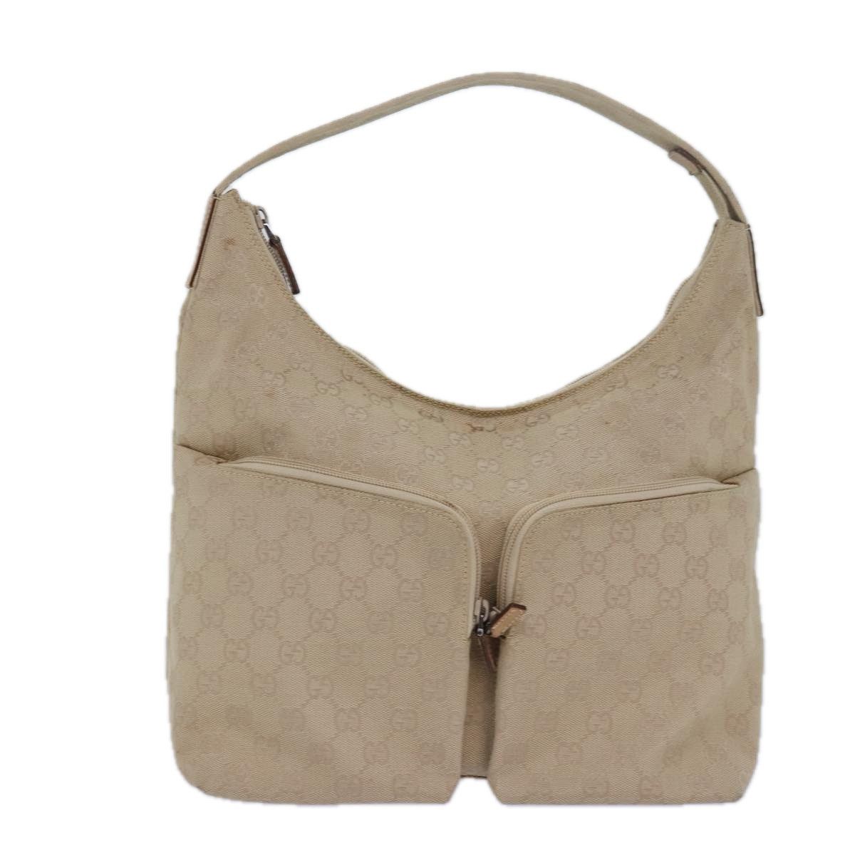Gucci Gg Canvas Beige Canvas Tote Bag (Pre-Owned) Size ONE SIZE - 9 Thumbnail