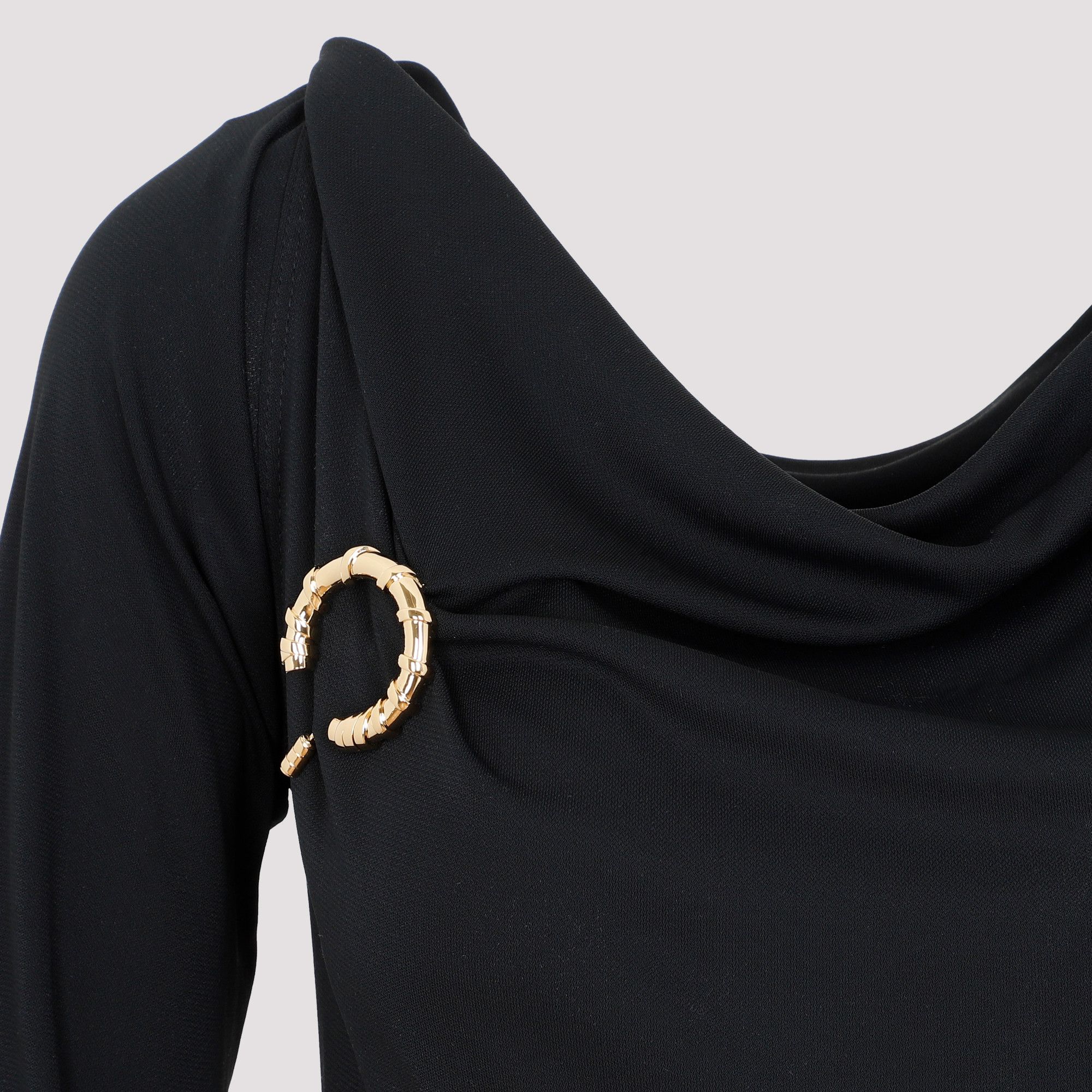 Lanvin Lanvin LS Drape Midi Dress Size S / US 4 / IT 40 - 4 Thumbnail