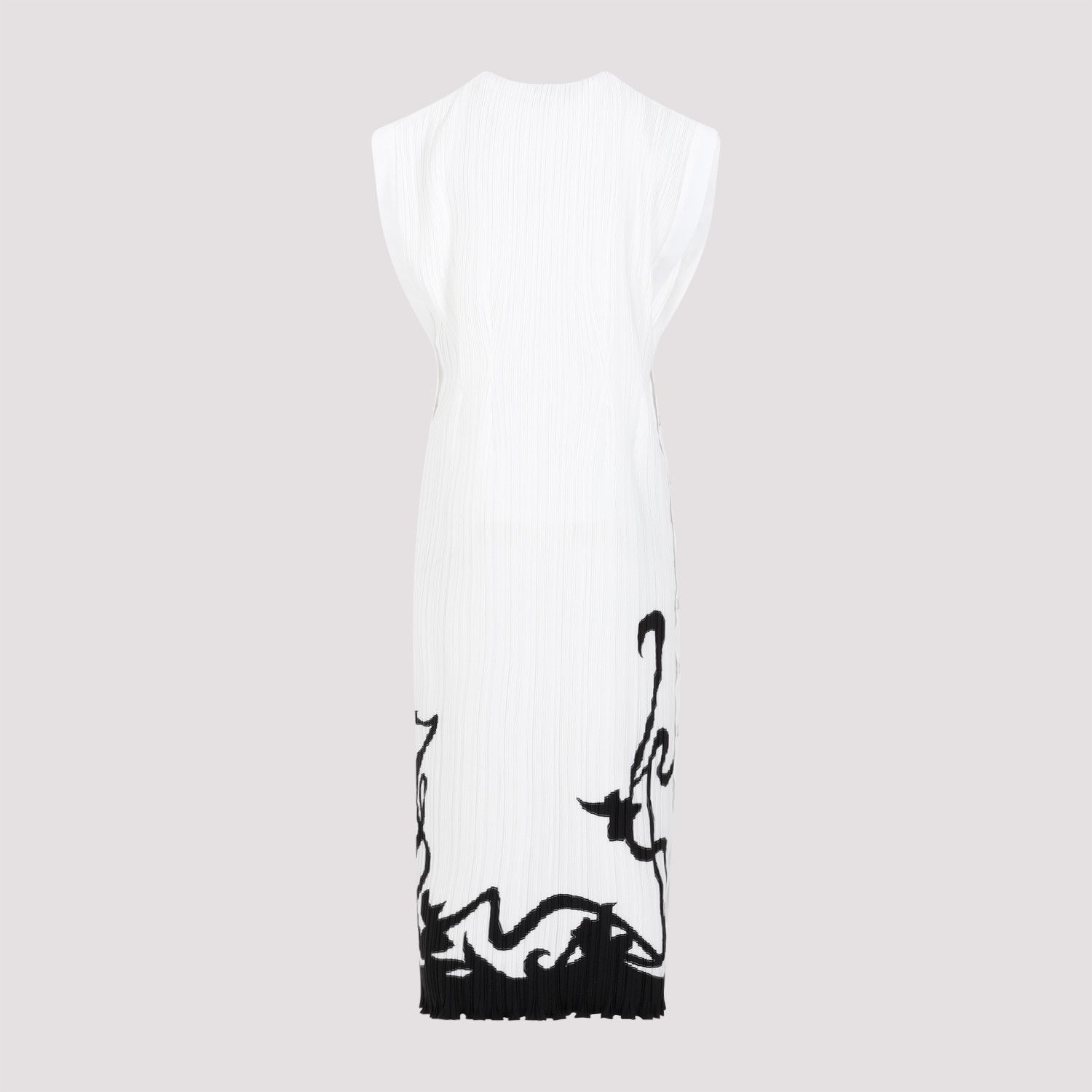 Lanvin Lanvin Sleeveless Pleated Midi Dress Size XS / US 0-2 / IT 36-38 - 2 Thumbnail