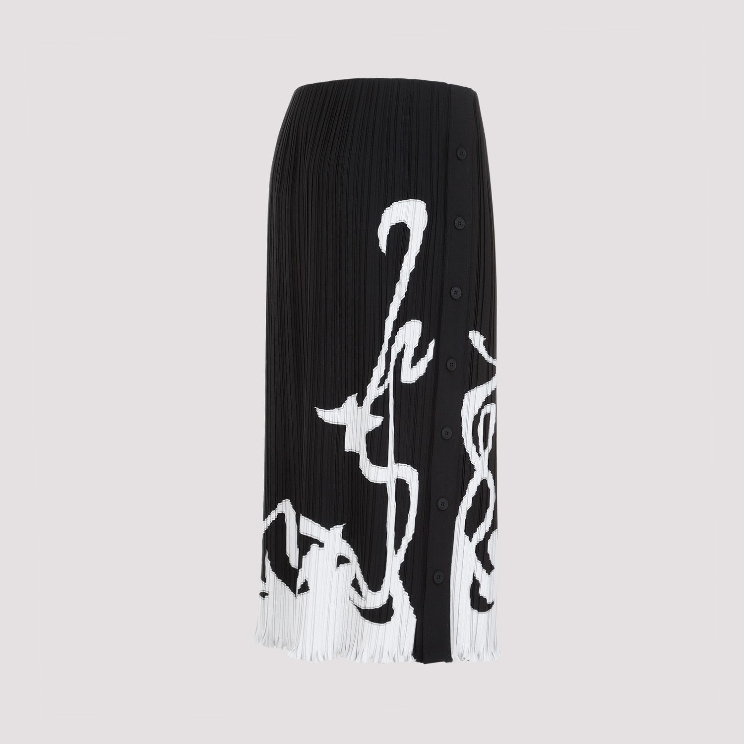 Lanvin Lanvin Pleated Long Skirt Size 28" / US 6 / IT 42 - 3 Thumbnail
