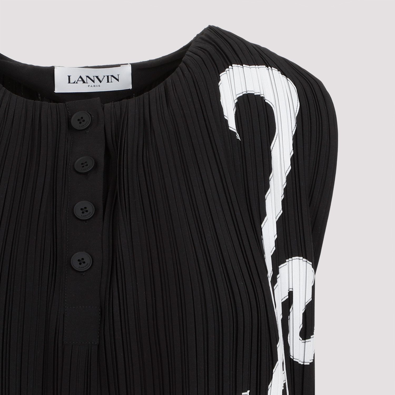 Lanvin Lanvin Sleeveless Pleated Top Size M / US 6-8 / IT 42-44 - 3 Thumbnail