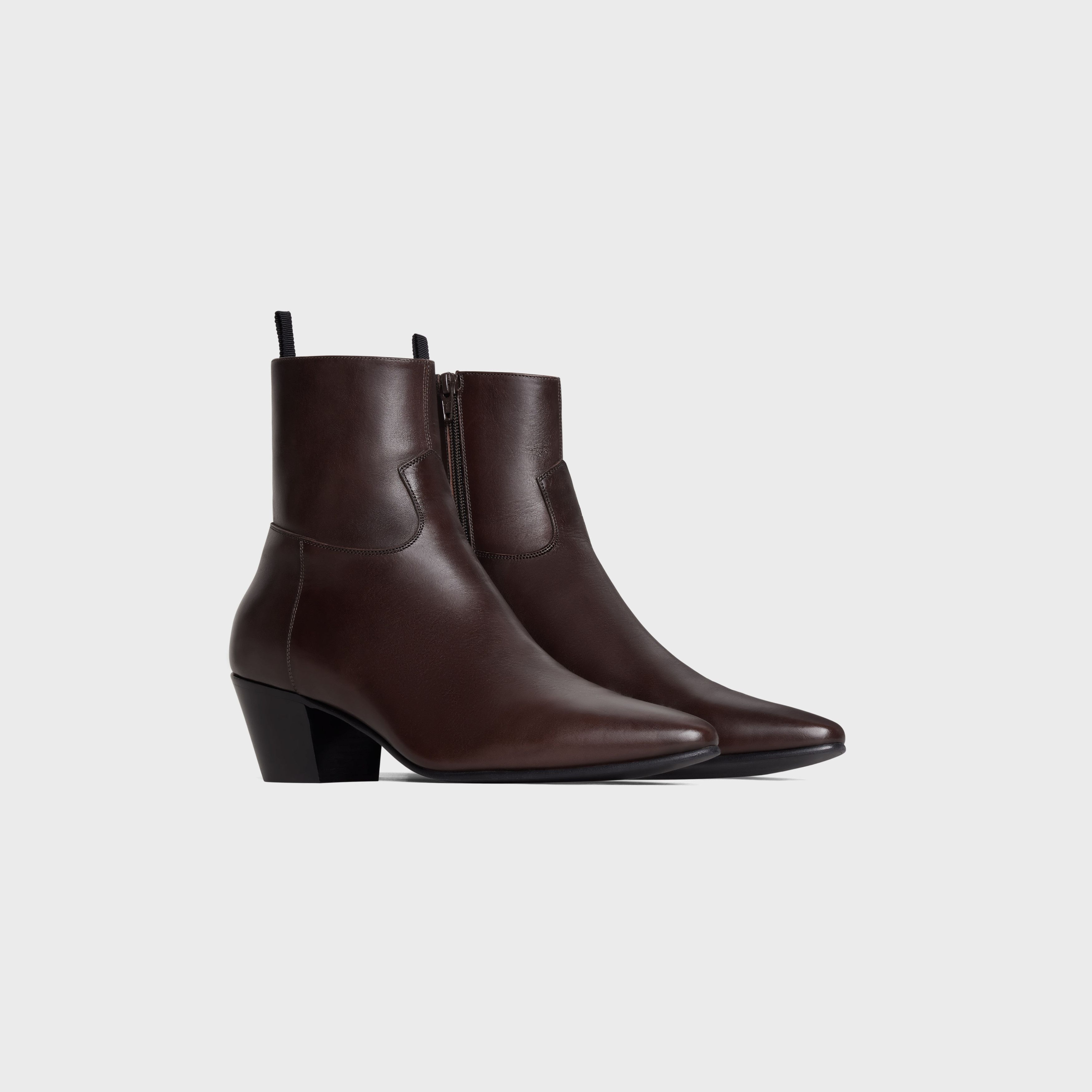 Celine Jacno Zipped Boot in Calfskin Size US 12 / EU 45 - 2 Thumbnail