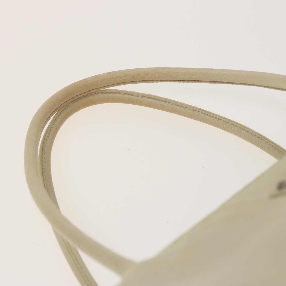 Prada Tessuto White Synthetic Handbag (Pre-Owned) Size ONE SIZE - 10 Thumbnail