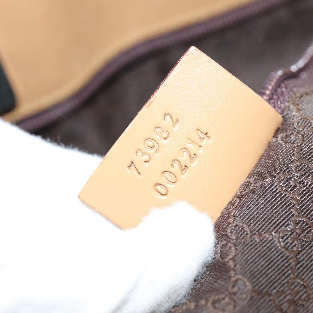 Gucci Sherry Brown Leather Handbag (Pre-Owned) Size ONE SIZE - 6 Thumbnail