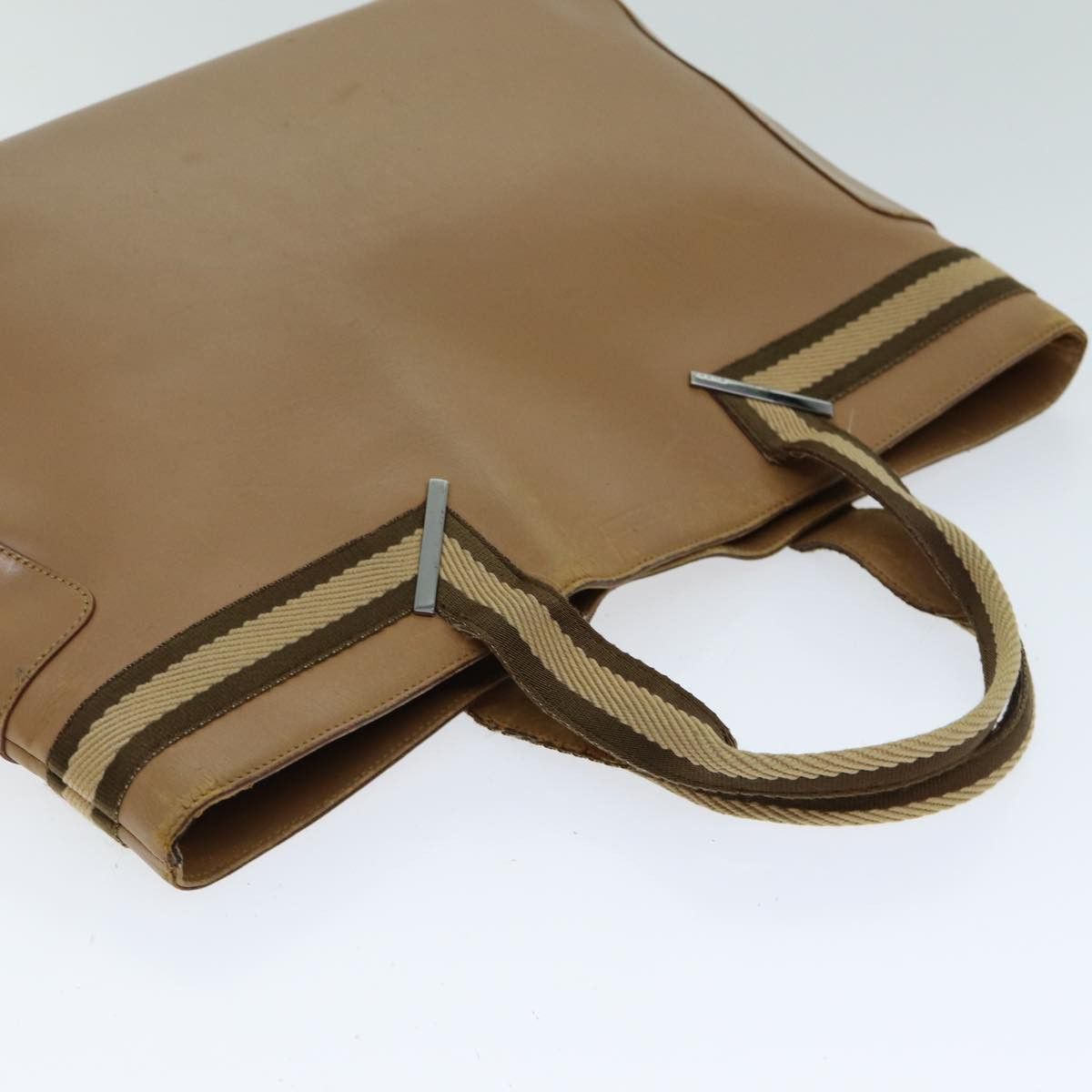 Gucci Sherry Brown Leather Handbag (Pre-Owned) Size ONE SIZE - 4 Thumbnail