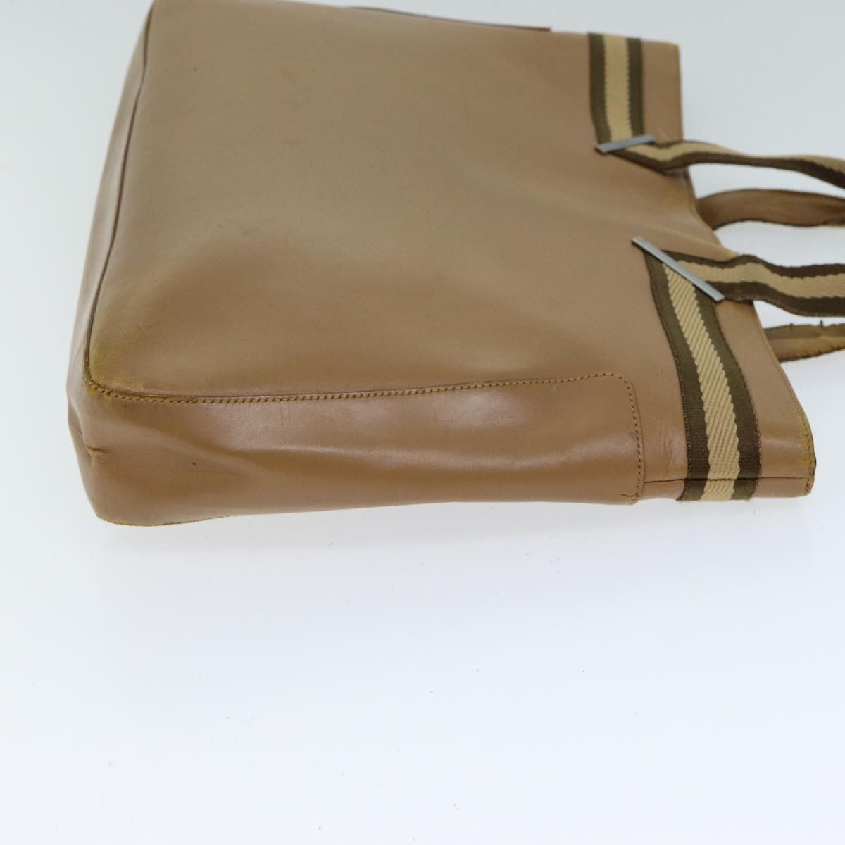 Gucci Sherry Brown Leather Handbag (Pre-Owned) Size ONE SIZE - 9 Thumbnail