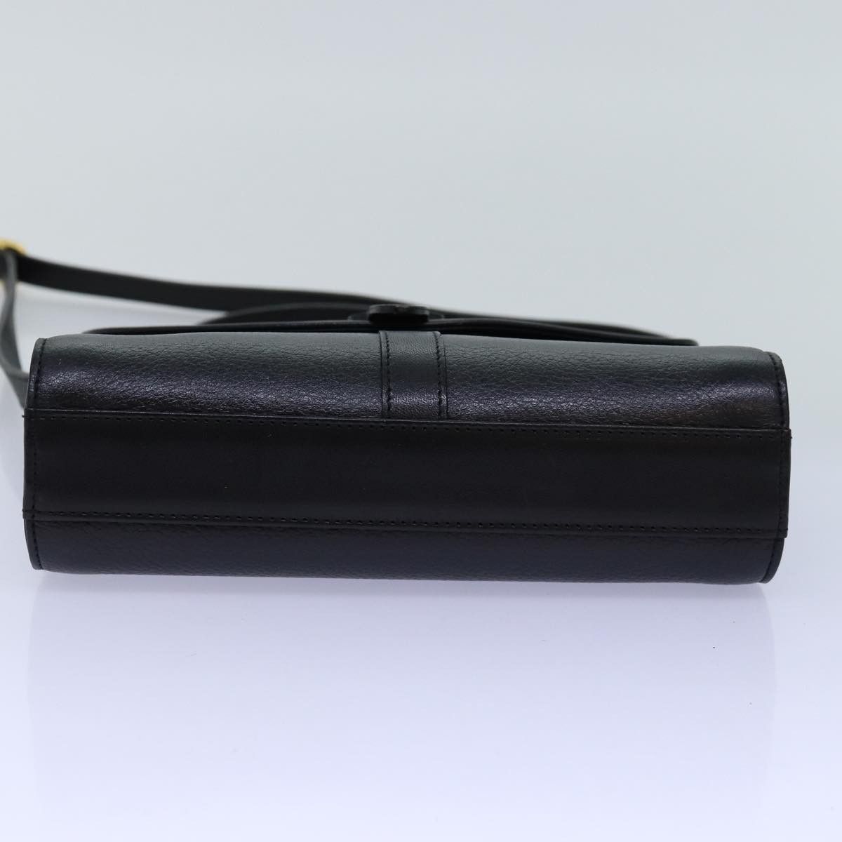 Burberry Black Leather Shoulder Bag (Pre-Owned) Size ONE SIZE - 3 Thumbnail