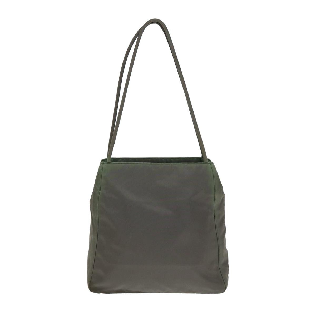 Prada Tessuto Grey Synthetic Tote Bag (Pre-Owned) Size ONE SIZE - 2 Thumbnail